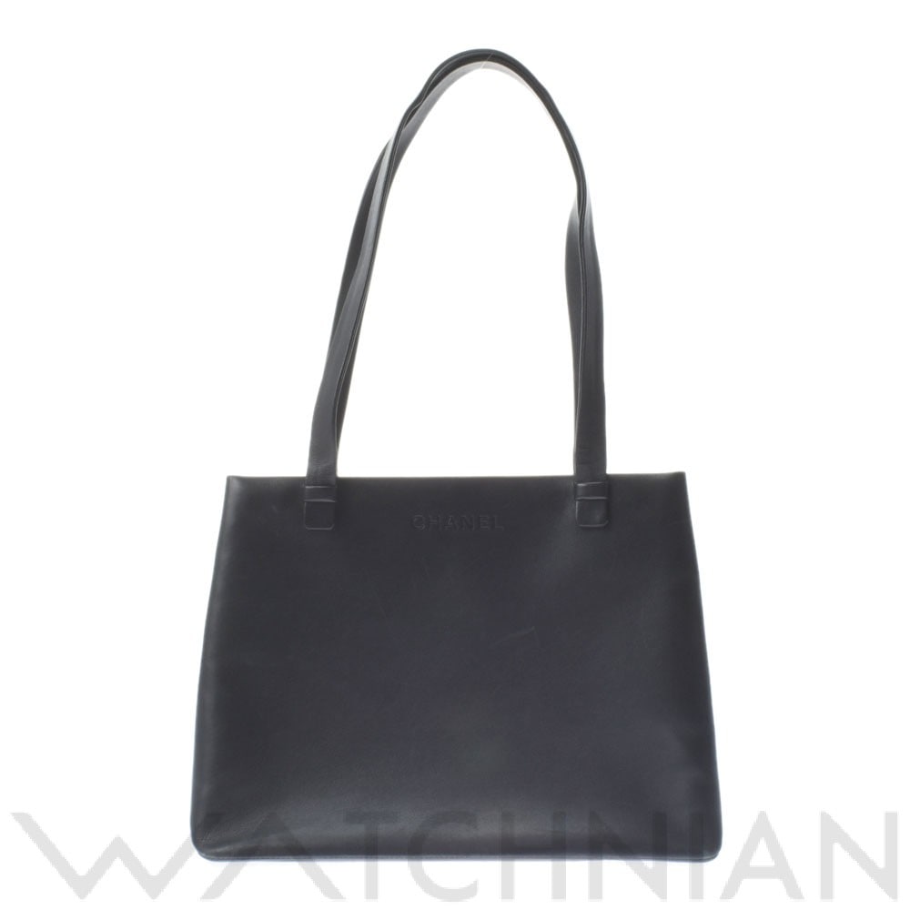 ブラック カーフスキン CHANEL シャネル レディース 【中古】