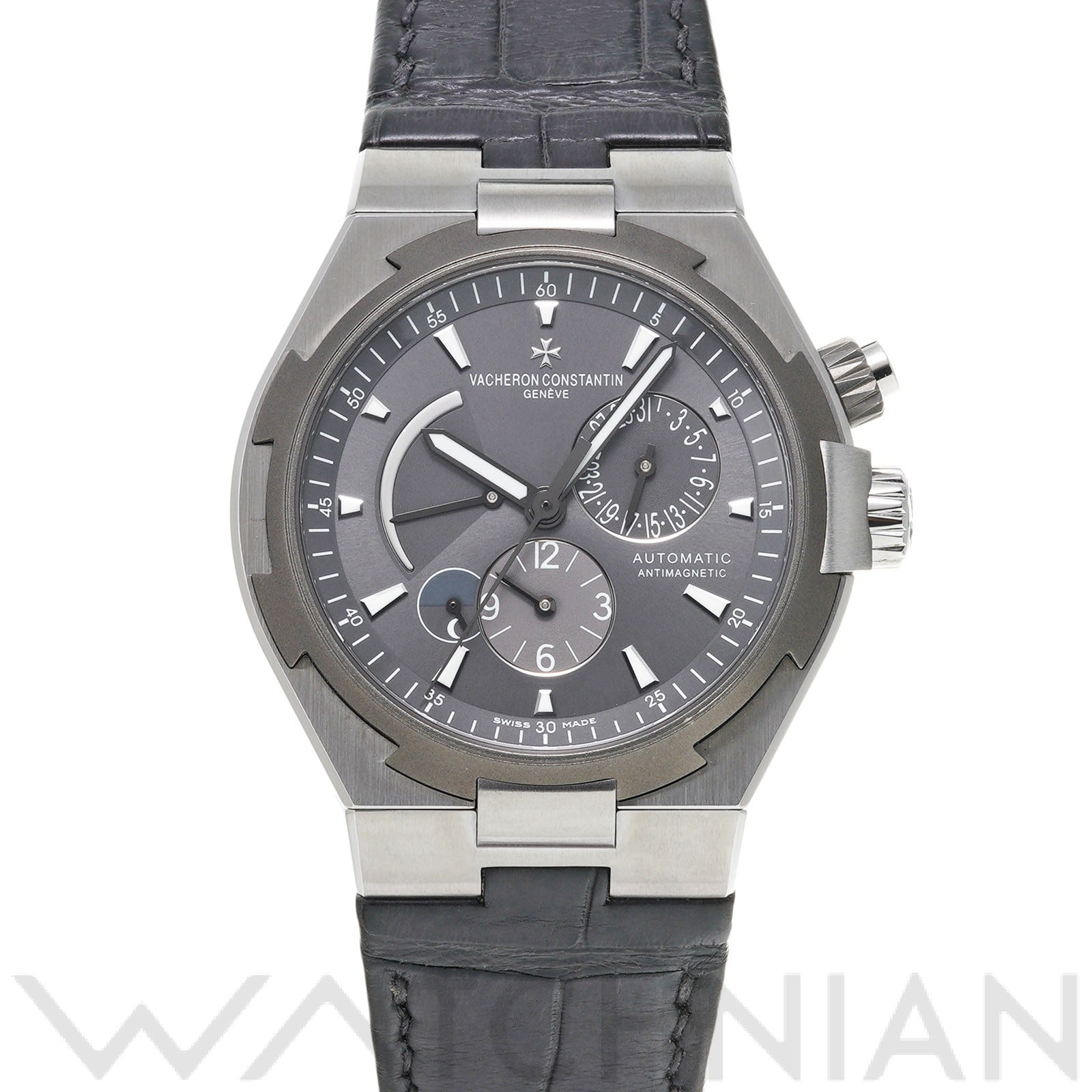 ヴァシュロン コンスタンタン / VACHERON CONSTANTIN オーバーシーズ デュアルタイム 47450/000W-9511 グレー メンズ 時計 【中古】【wristwatch】