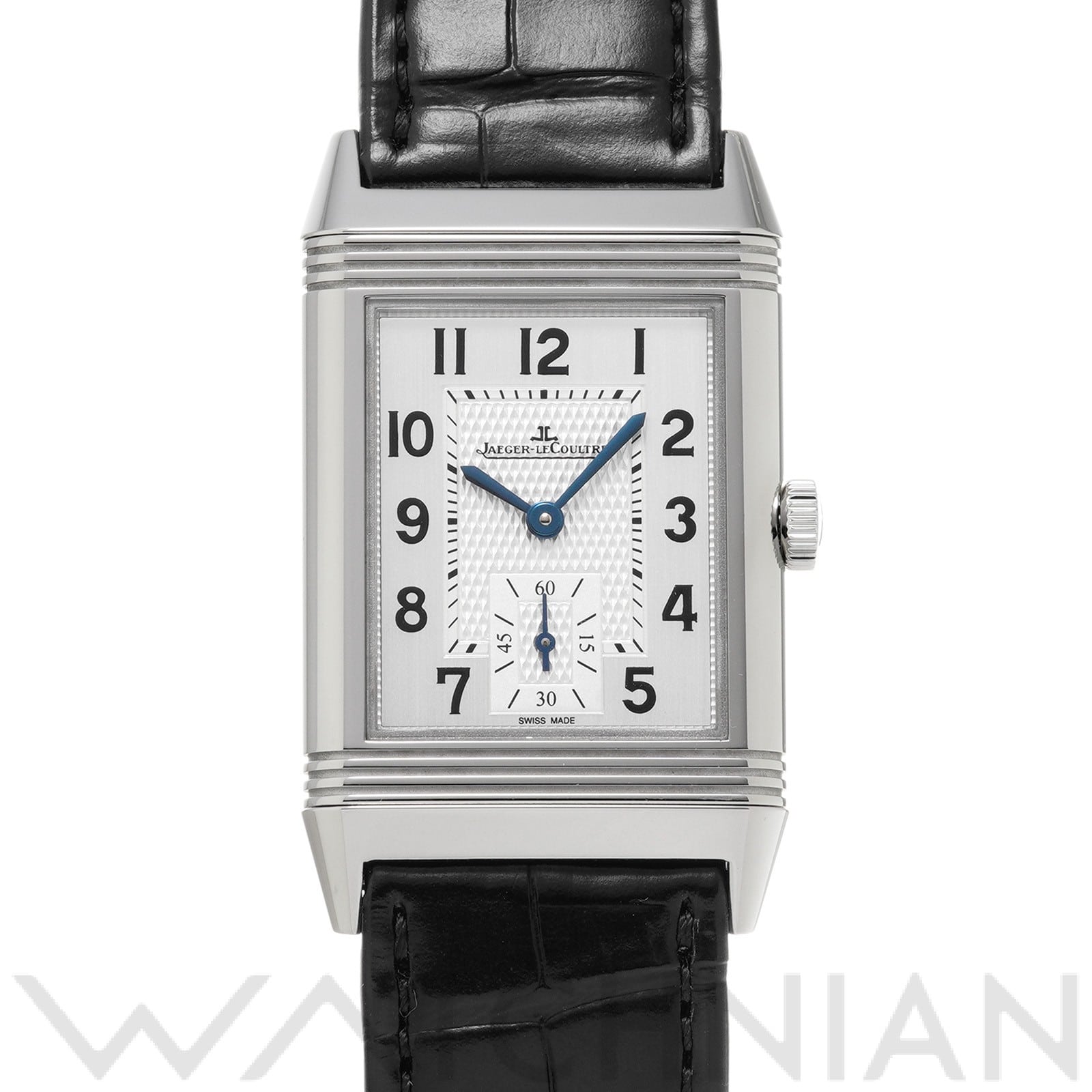 レベルソ クラシック ミディアム スモールセコンド Q2438520 シルバー ジャガー ルクルト Jaeger-LeCoultre メンズ 【中古】