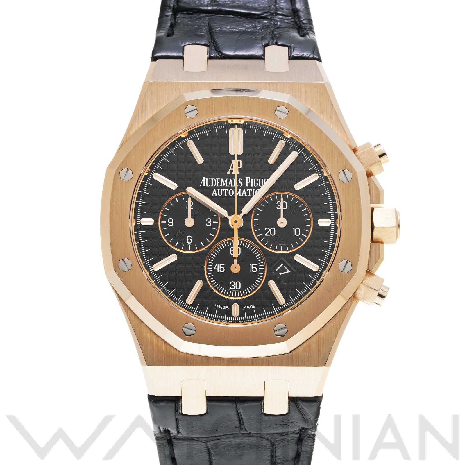 オーデマ ピゲ ロイヤルオーク クロノグラフ 26320OR.OO.D002CR.01 ブラック メンズ 時計 【中古】【wristwatch】