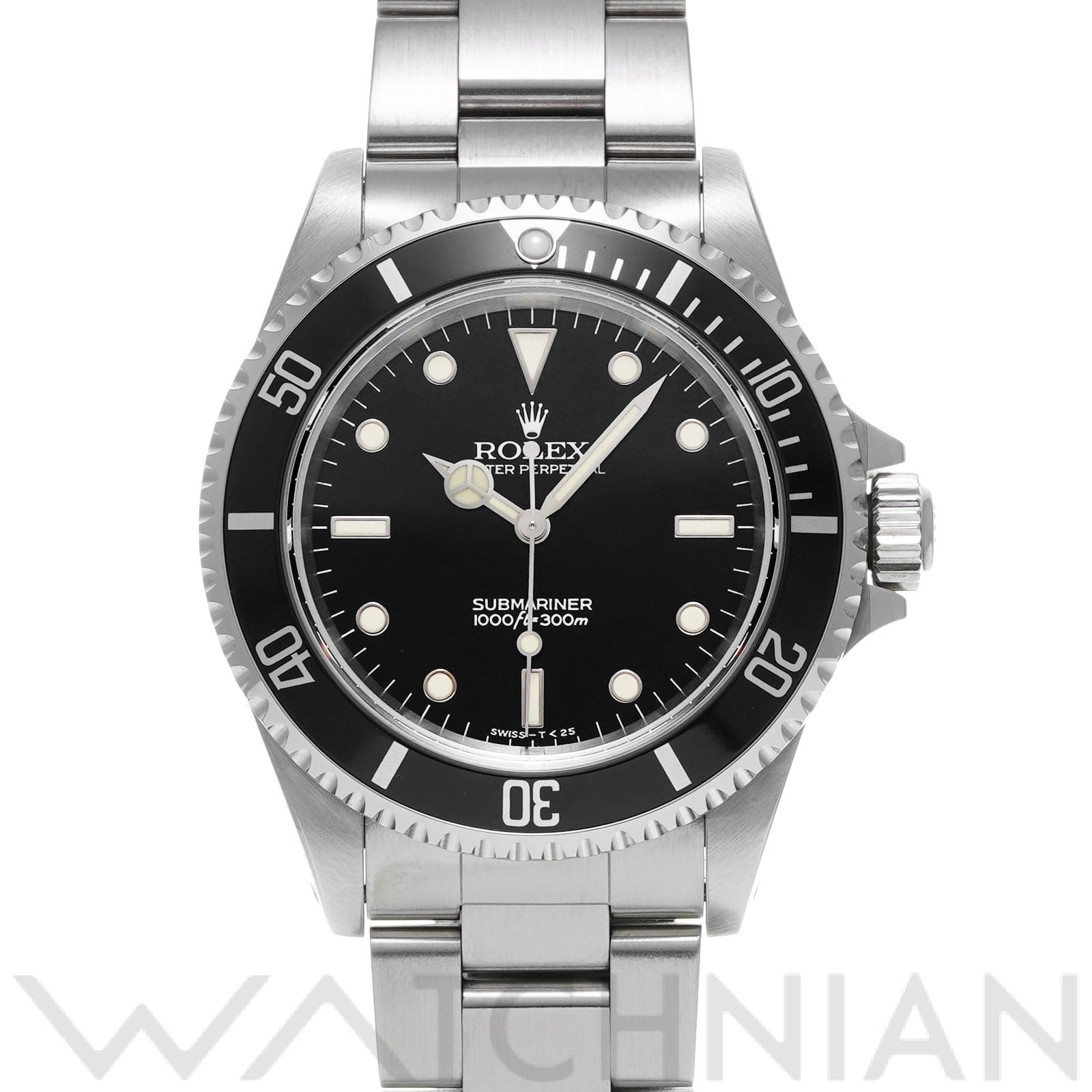 サブマリーナ 14060 T番(1996年頃製造) ブラック ロレックス ROLEX メンズ 【中古】