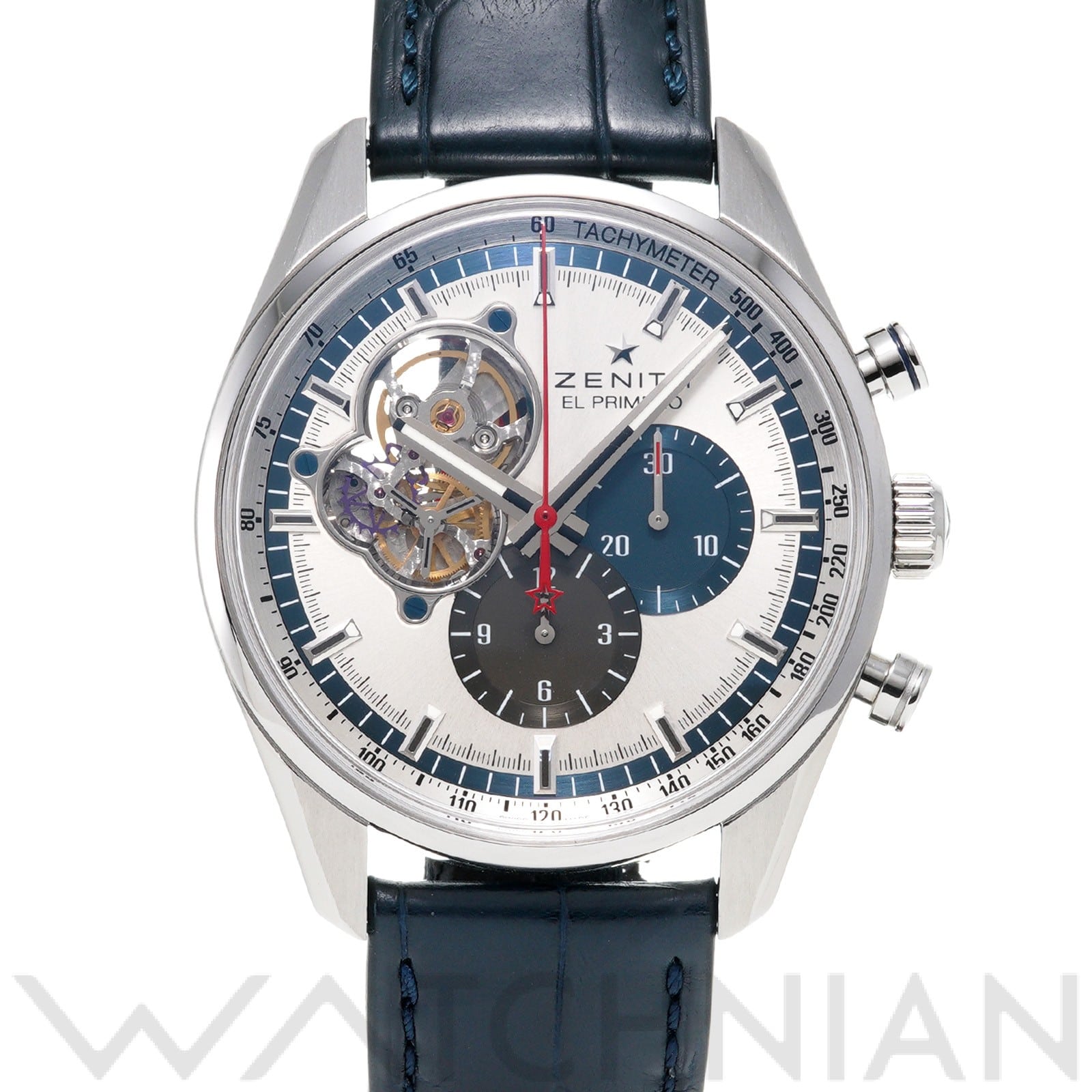 ゼニス クロノマスター エル・プリメロ 1969 03.2045.4061/07.C734 シルバー メンズ 時計 【中古】【wristwatch】