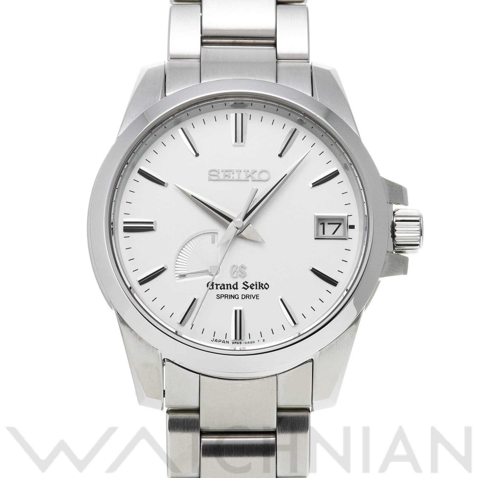 グランドセイコー / Grand Seiko スプリングドライブ SBGA015 シルバー メンズ 時計 【中古】【wristwatch】