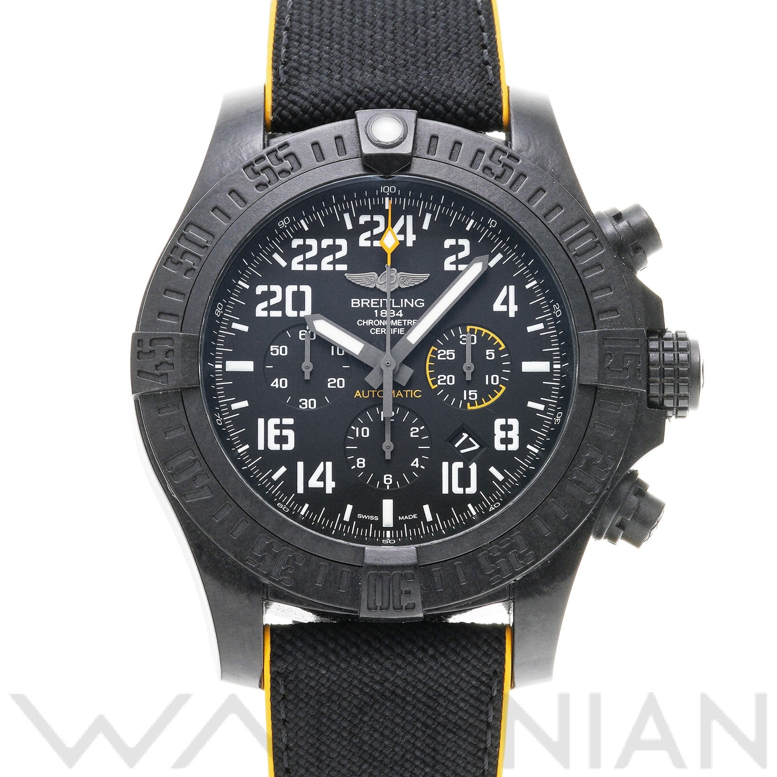 アベンジャー ハリケーン XB1210E4/BE89 ブラック ブライトリング BREITLING メンズ 【中古】