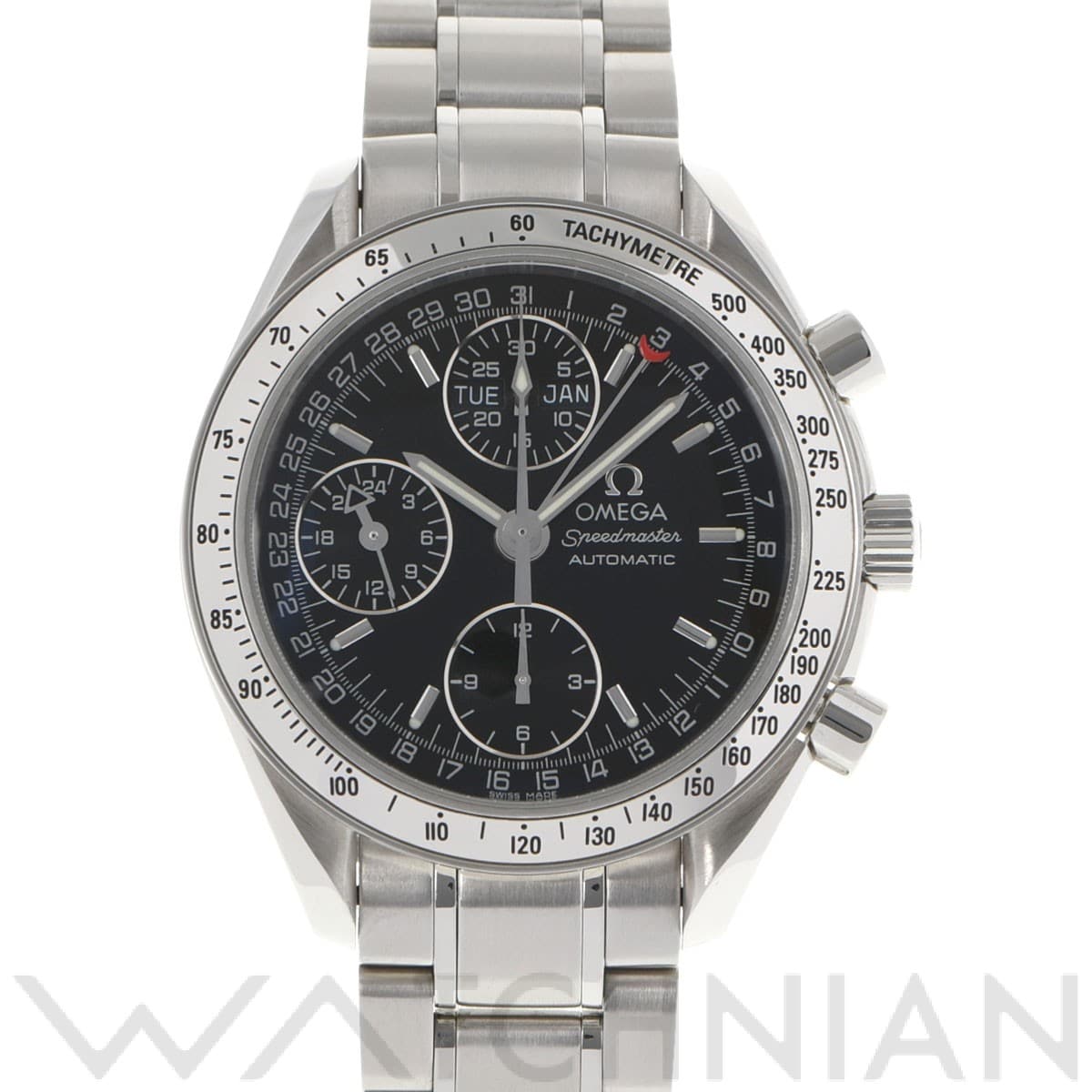 オメガ / OMEGA スピードマスター トリプルカレンダー 3523.50 ブラック メンズ 時計 【中古】【wristwatch】
