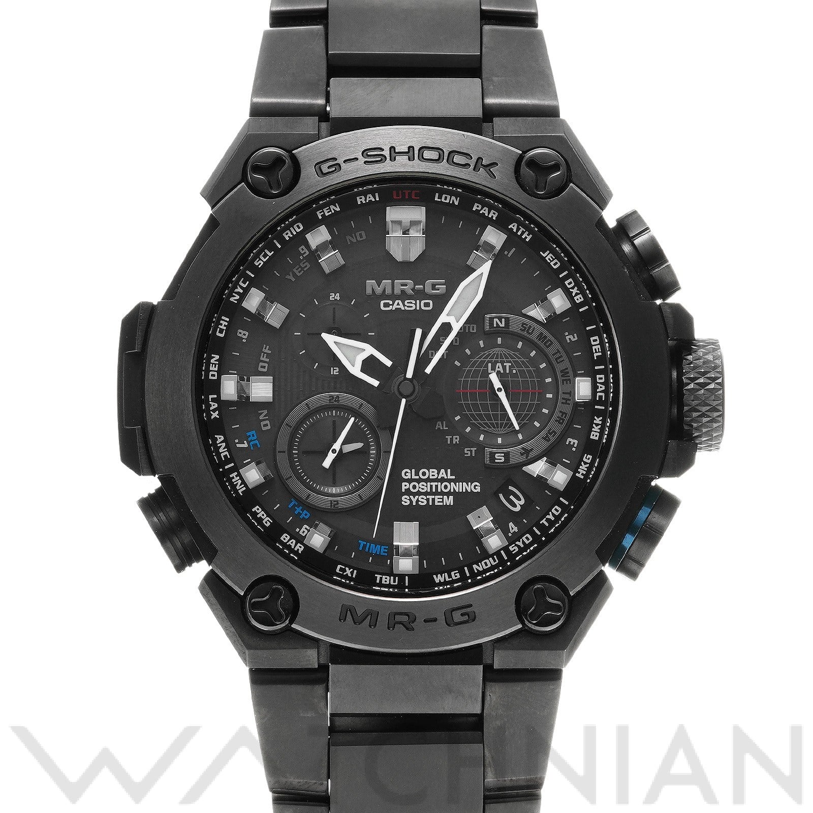 カシオ G-SHOCK MRG-G1000B-1AJR ブラック メンズ 時計 【中古】【wristwatch】