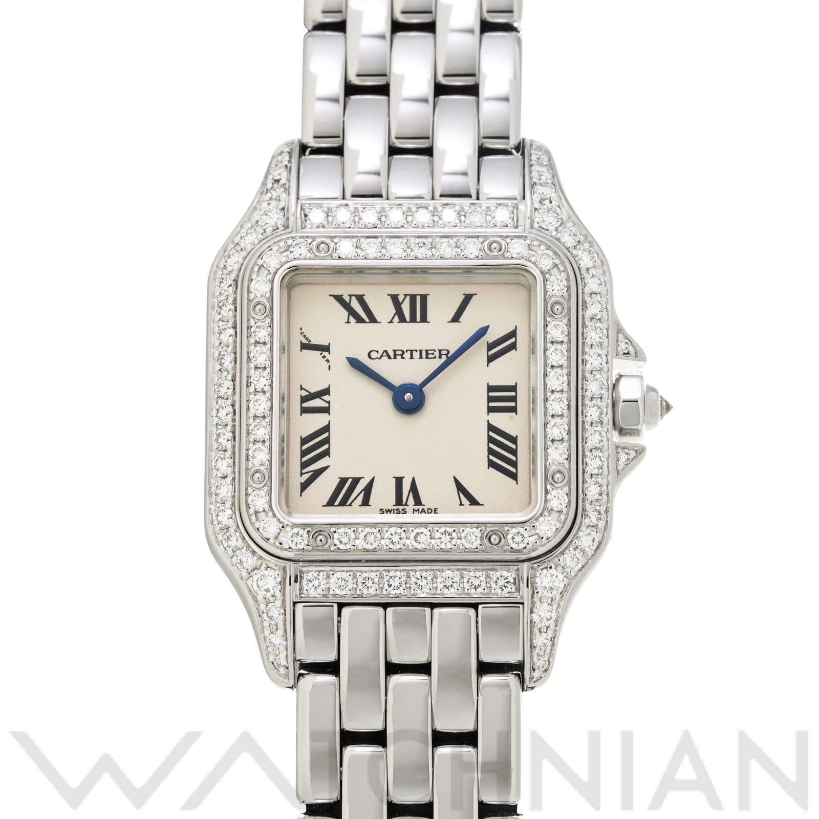 カルティエ パンテール ドゥ カルティエ SM WF3118F3 シルバー レディース 時計 【中古】【wristwatch】
