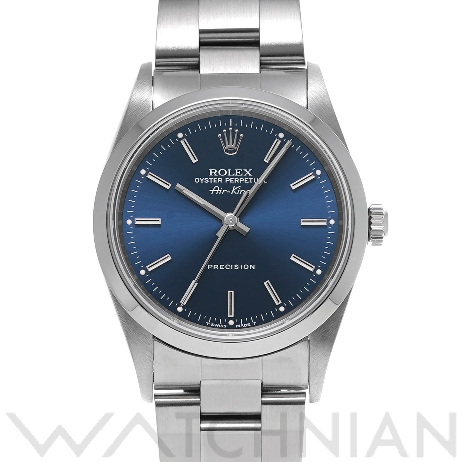 ロレックス エアキング 14000 ブルー メンズ 時計 【中古】【wristwatch】