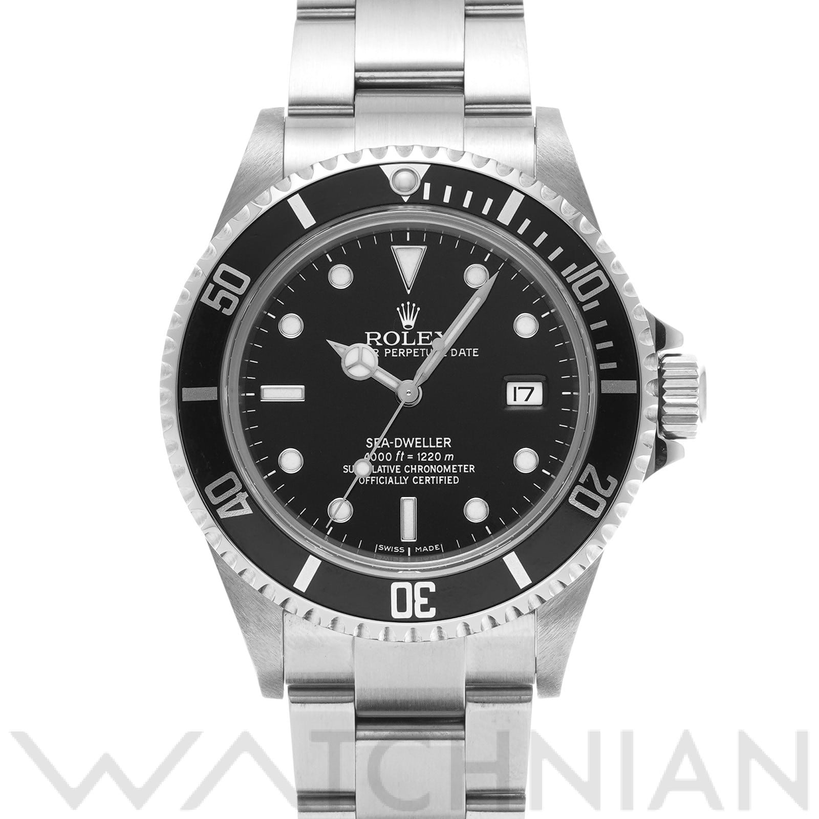 ロレックス シードゥエラー 16600 ブラック メンズ 時計 【中古】【wristwatch】