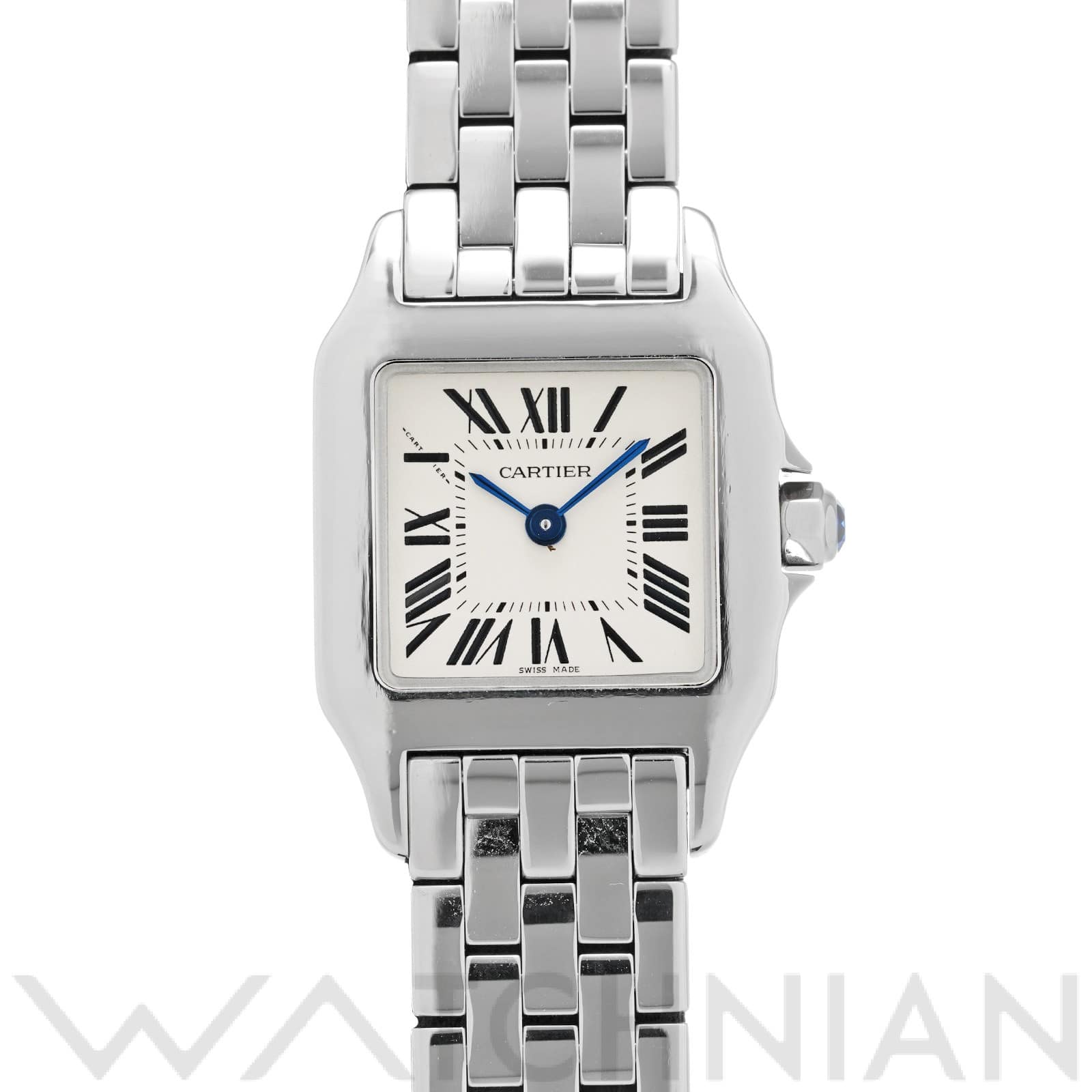 カルティエ / CARTIER サントス ドゥモワゼル SM W25064Z5 シルバー レディース 時計 【中古】【wristwatch】