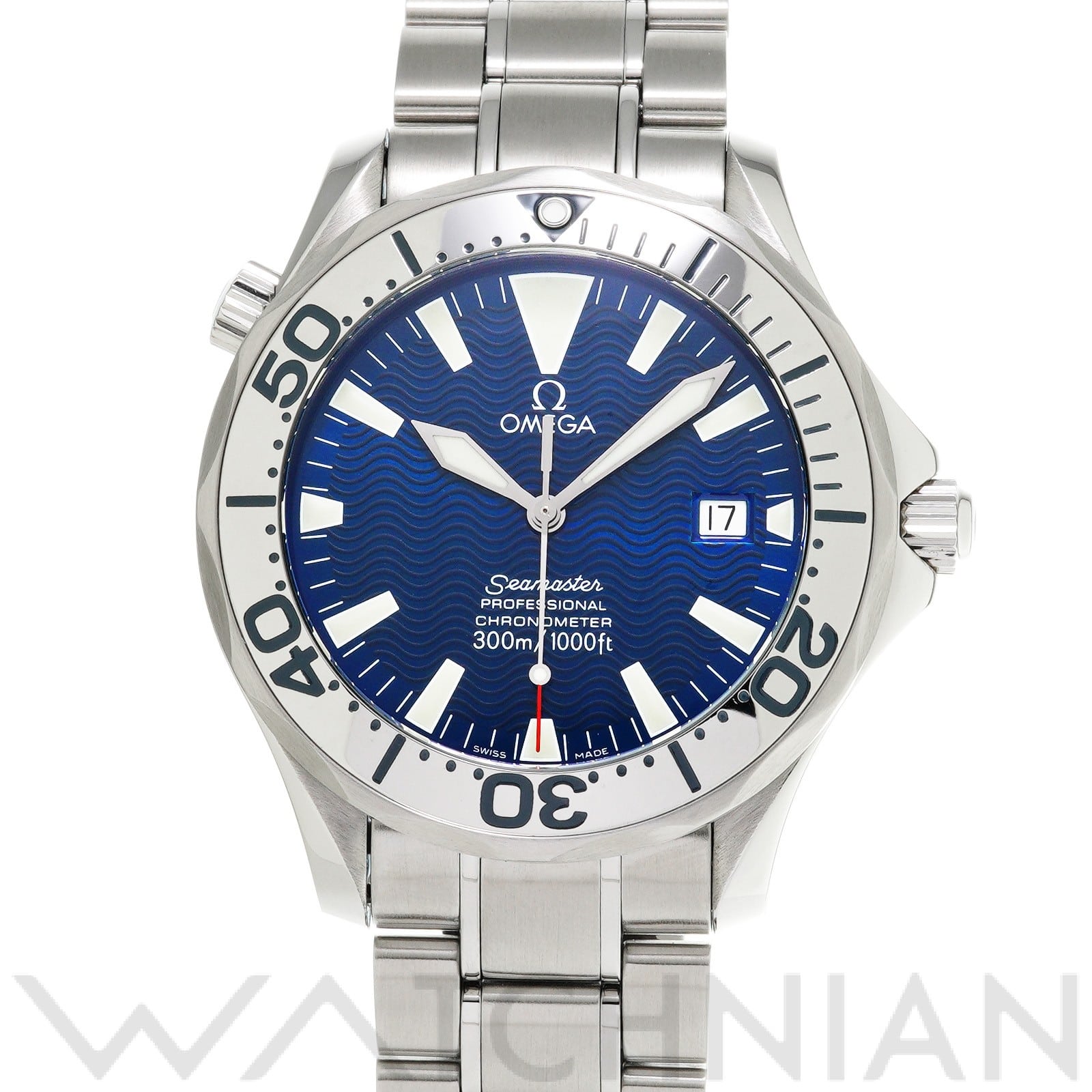 オメガ / OMEGA シーマスター プロフェッショナル 300 2255.80 ブルー メンズ 時計 【中古】【wristwatch】