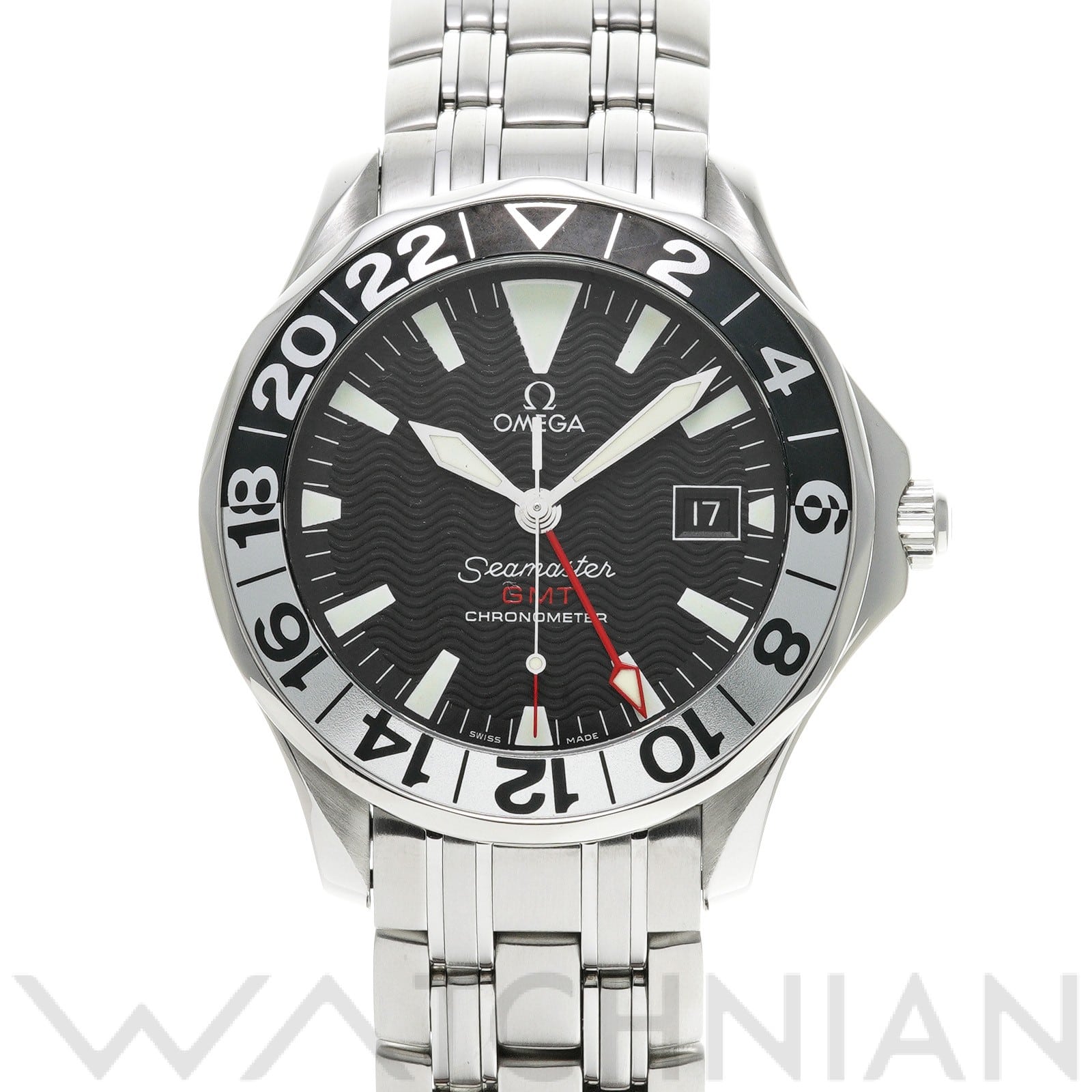 オメガ / OMEGA シーマスター 300 GMT 2534.50 ブラック メンズ 時計 【中古】【wristwatch】