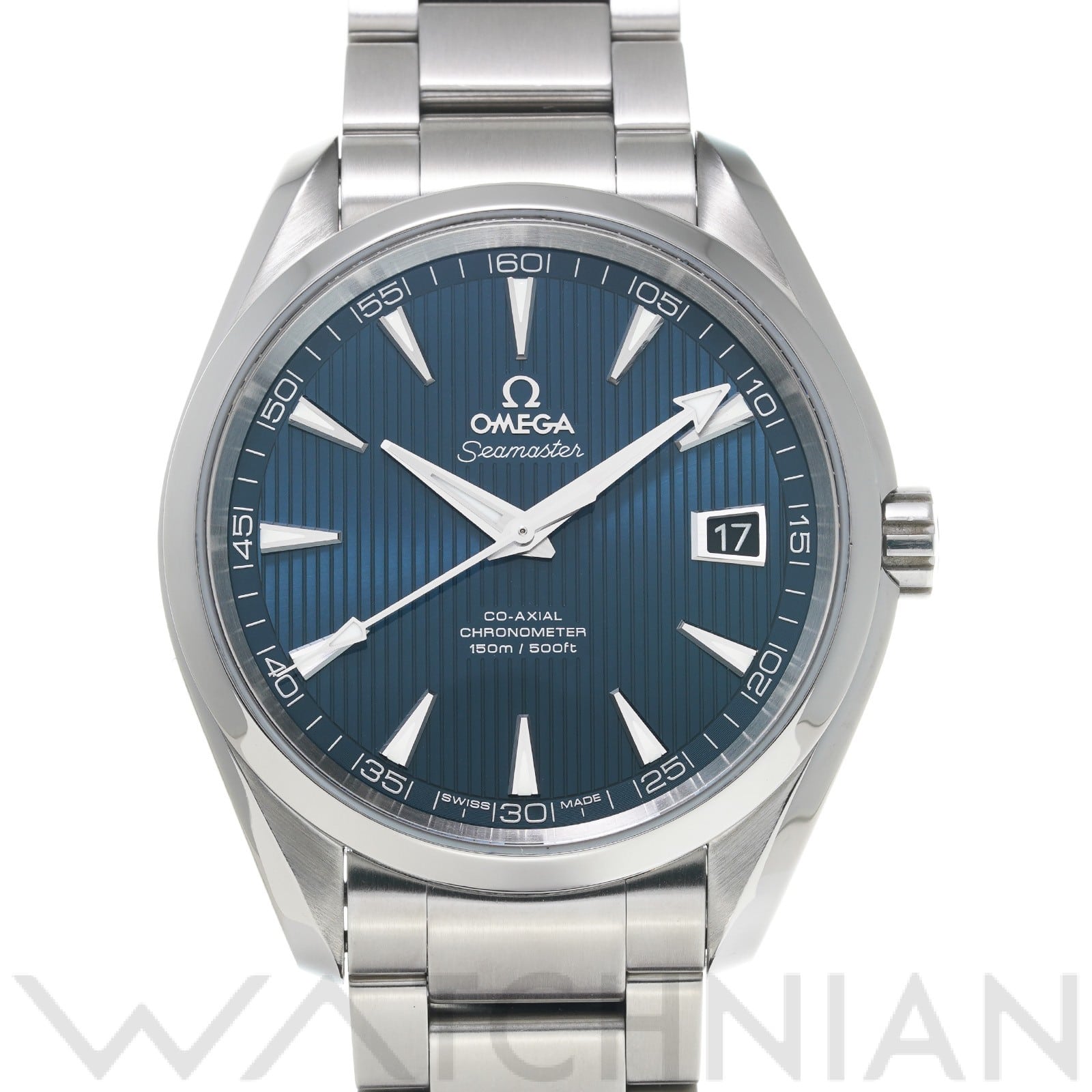 オメガ / OMEGA シーマスター アクアテラ コーアクシャル 231.10.42.21.03.001 ブルー メンズ 時計 【中古】【wristwatch】