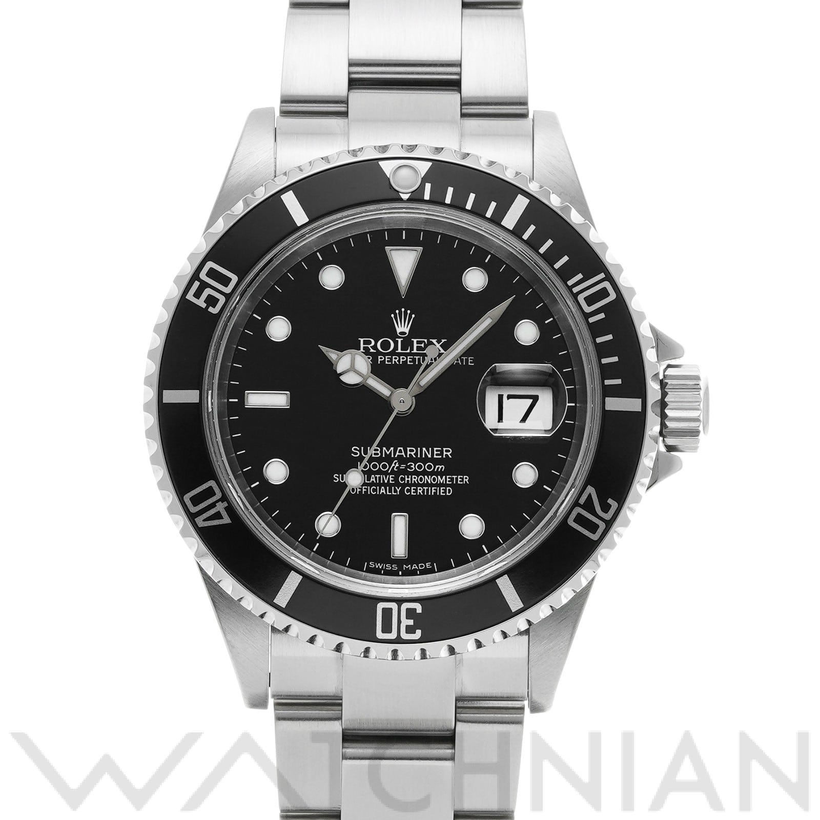 ロレックス / ROLEX サブマリーナ デイト 16610 ブラック メンズ 時計 【中古】【wristwatch】