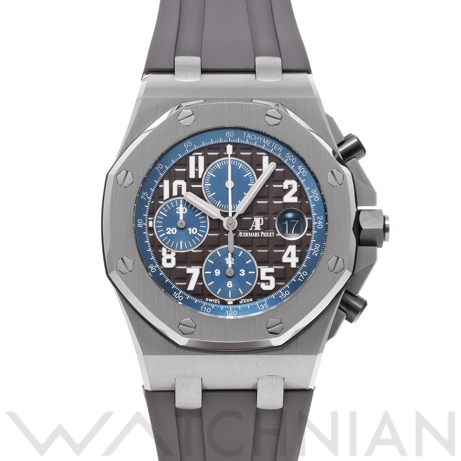オーデマ ピゲ ロイヤルオーク オフショア クロノグラフ 26470ST.OO.A099CR.01 ブラウン/ブルー メンズ 時計 【中古】【wristwatch】