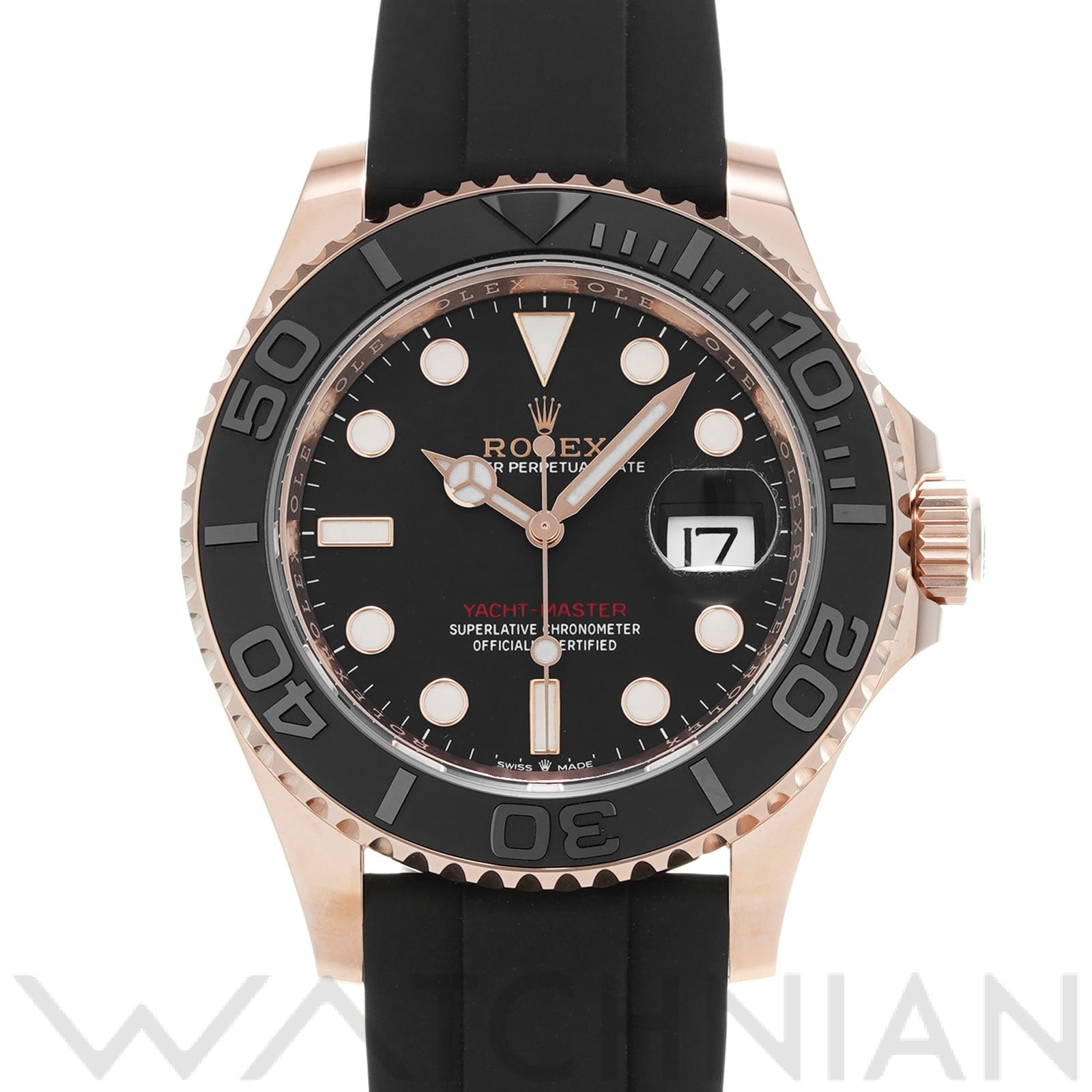 ヨットマスター 40 126655 ランダムシリアル インテンスブラック ロレックス ROLEX メンズ 【中古】
