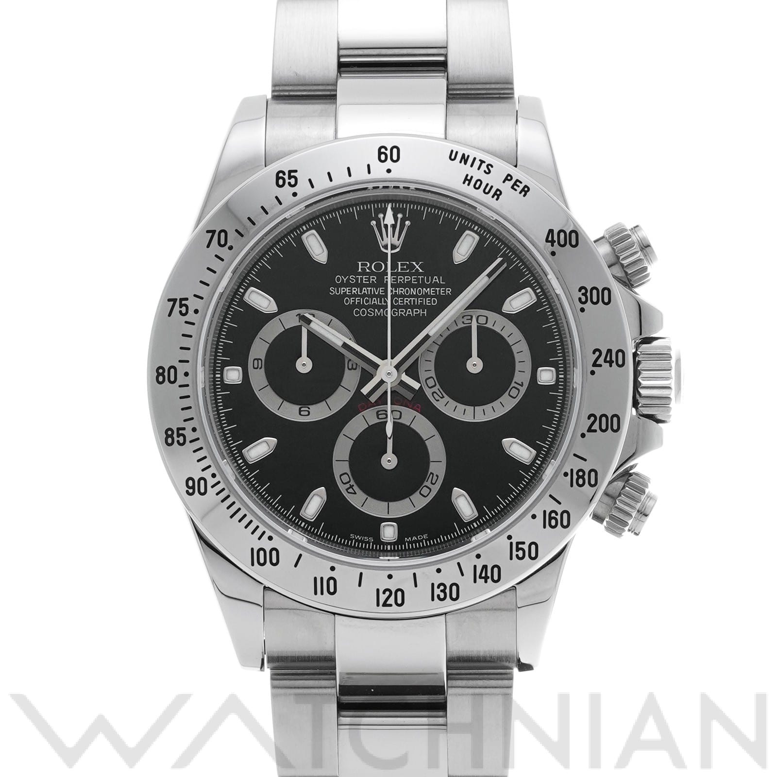 ロレックス コスモグラフ デイトナ 116520 ブラック メンズ 時計 【中古】【wristwatch】