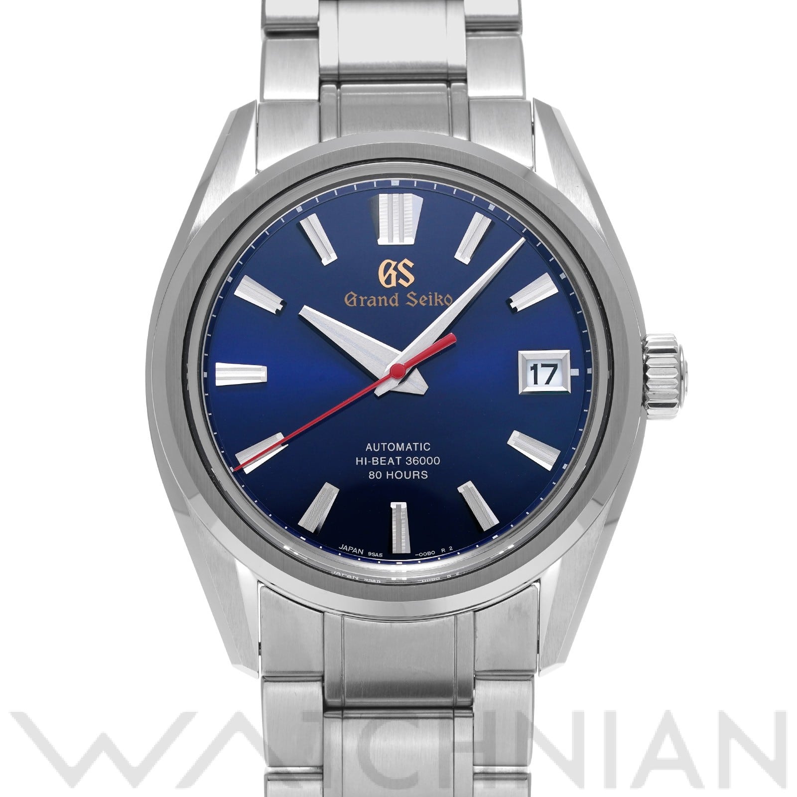 グランドセイコー / Grand Seiko ヘリテージコレクション メカニカル ハイビート36000 60th SLGH003 GSブルー メンズ 時計 【中古】【wristwatch】