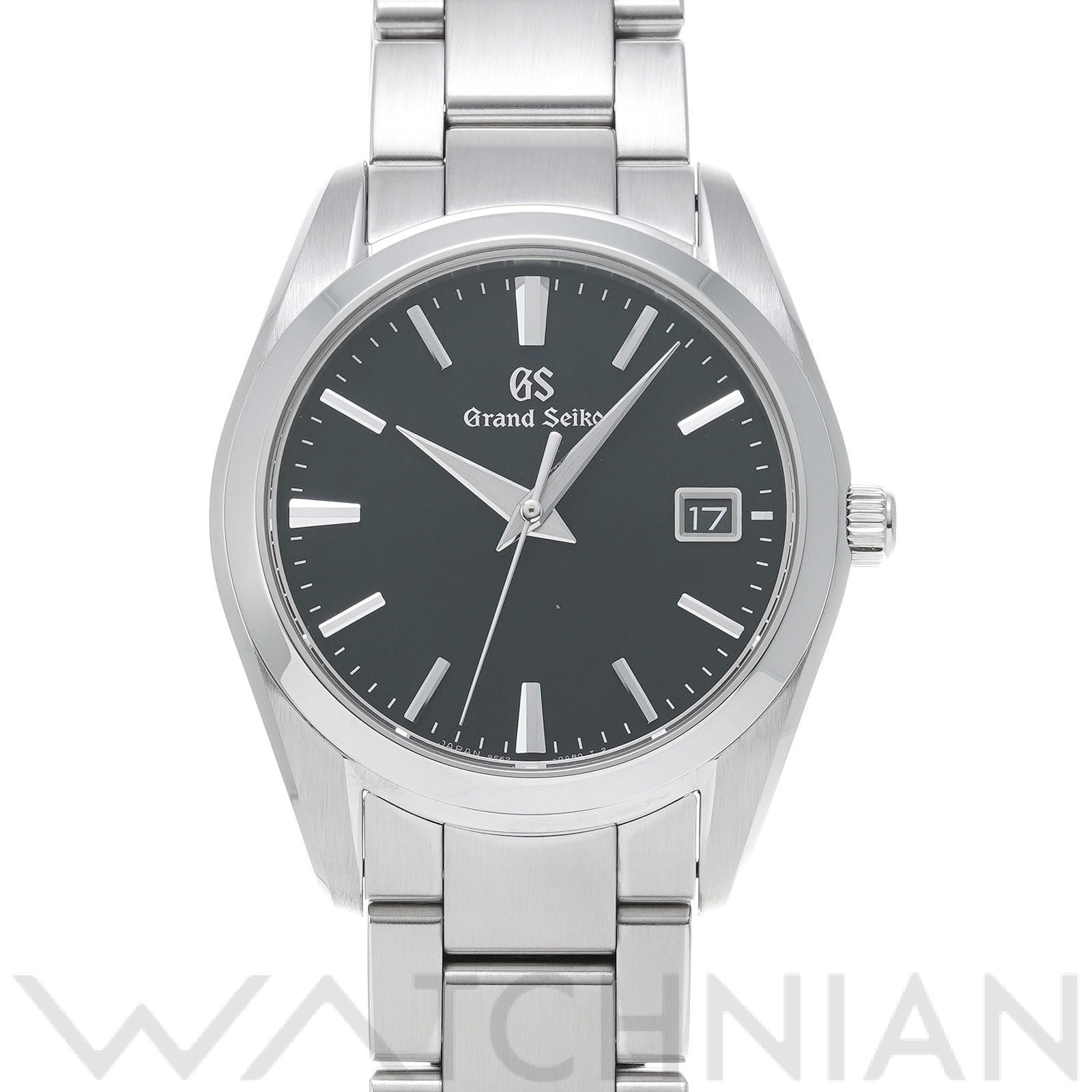 グランドセイコー / Grand Seiko ヘリテージコレクション クォーツ SBGX261 ブラック メンズ 時計 【中古】【wristwatch】