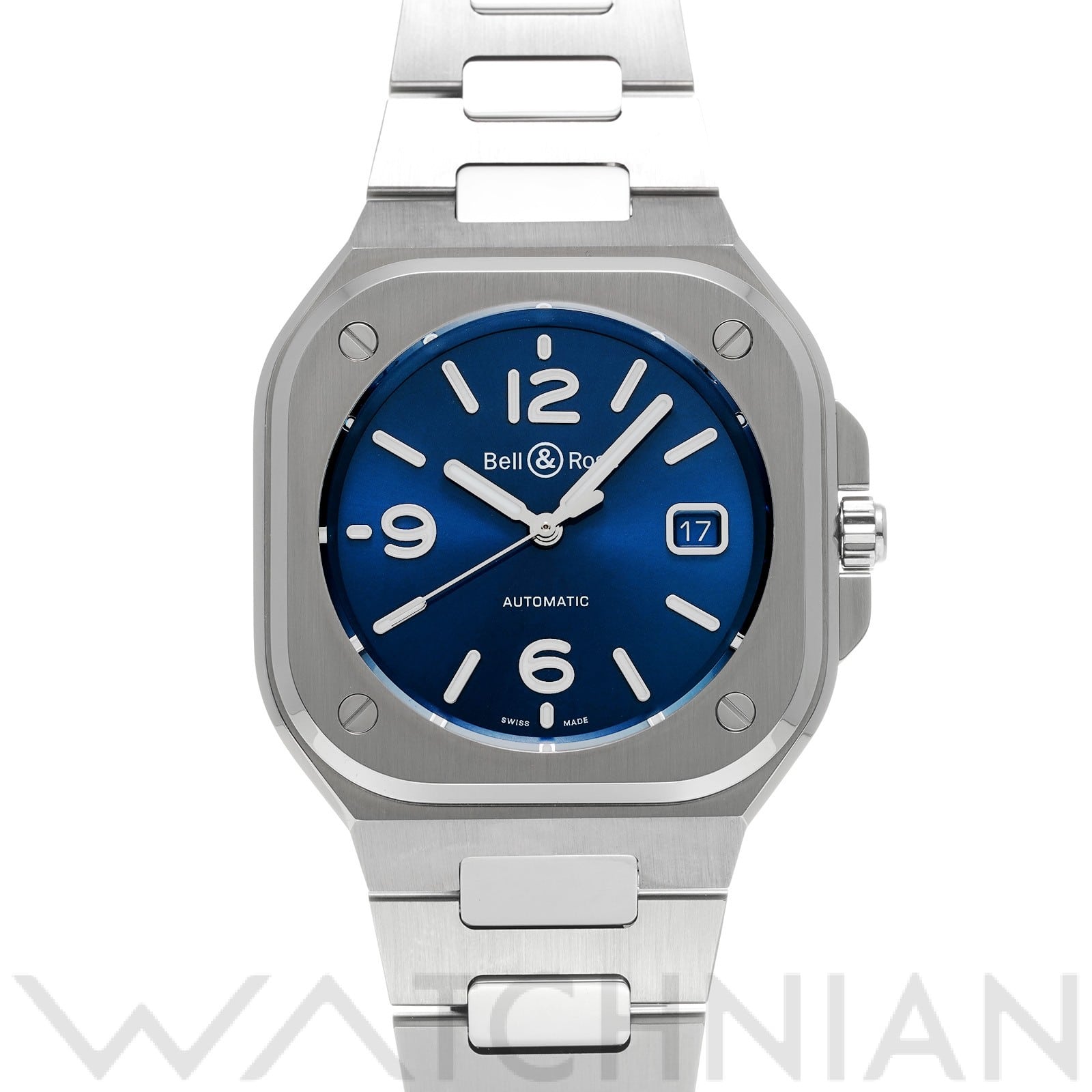 ベル＆ロス / Bell & Ross BR 05 ブルースチール BR05A-BLU-ST/SST ブルー メンズ 時計 【中古】【wristwatch】
