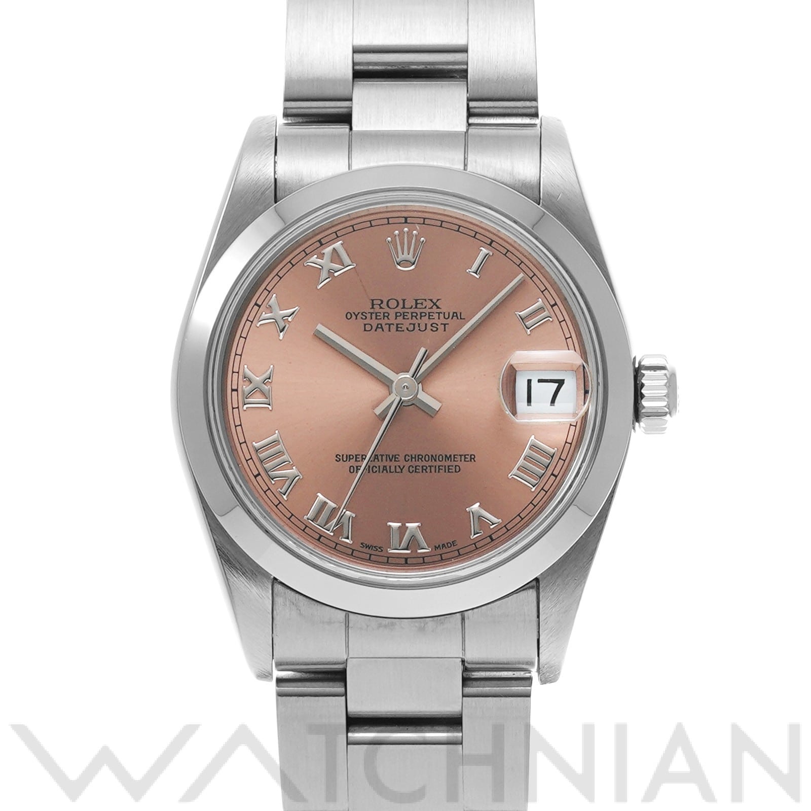 ロレックス デイトジャスト 31 68240 ピンク ユニセックス 時計 【中古】【wristwatch】