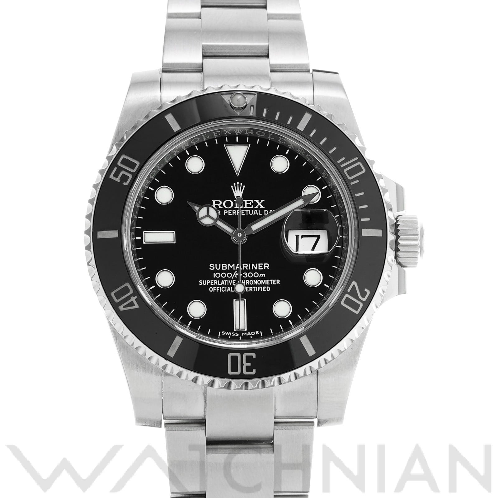 ロレックス サブマリーナ デイト 116610LN ブラック メンズ 時計 【中古】【wristwatch】