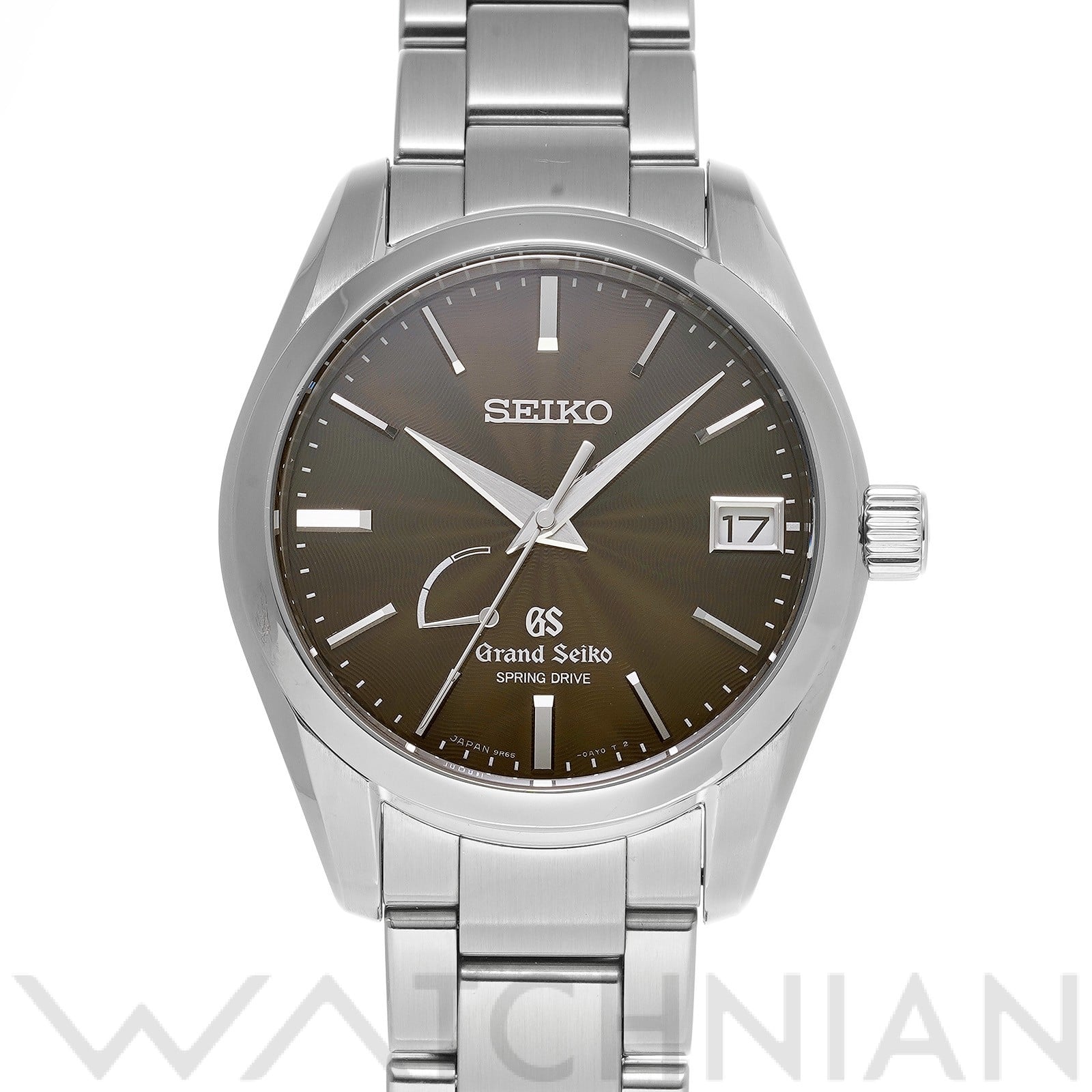 グランドセイコー / Grand Seiko スプリングドライブ SBGA095 ブラウン メンズ 時計 【中古】【wristwatch】
