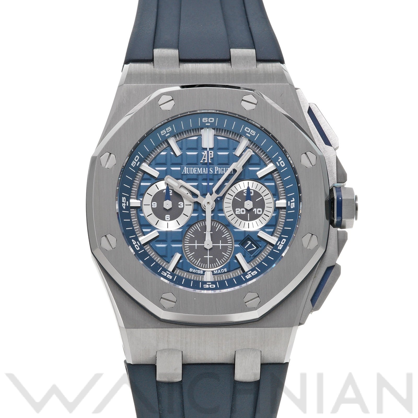 オーデマ ピゲ ロイヤルオーク オフショア クロノグラフ 26480TI.OO.A027CA.01 ブルー/グレー メンズ 時計 【中古】【wristwatch】