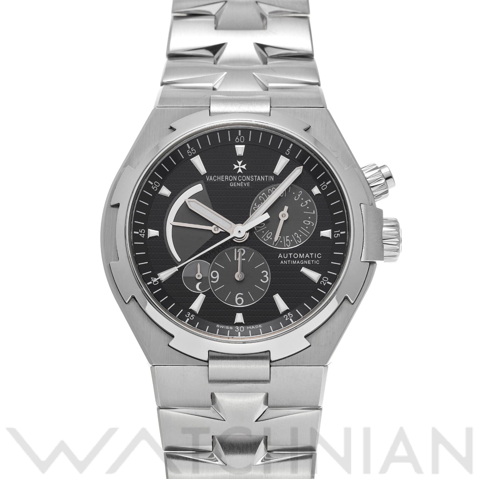 ヴァシュロン コンスタンタン / VACHERON CONSTANTIN オーバーシーズ デュアルタイム 47450/B01A-9227 ブラック/グレー メンズ 時計 【中古】【wristwatch】