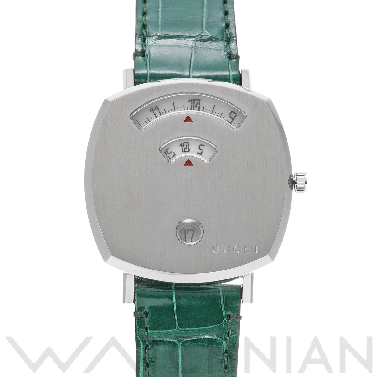 グッチ / GUCCI グリップ YA157404 ホワイト メンズ 時計 【中古】【wristwatch】