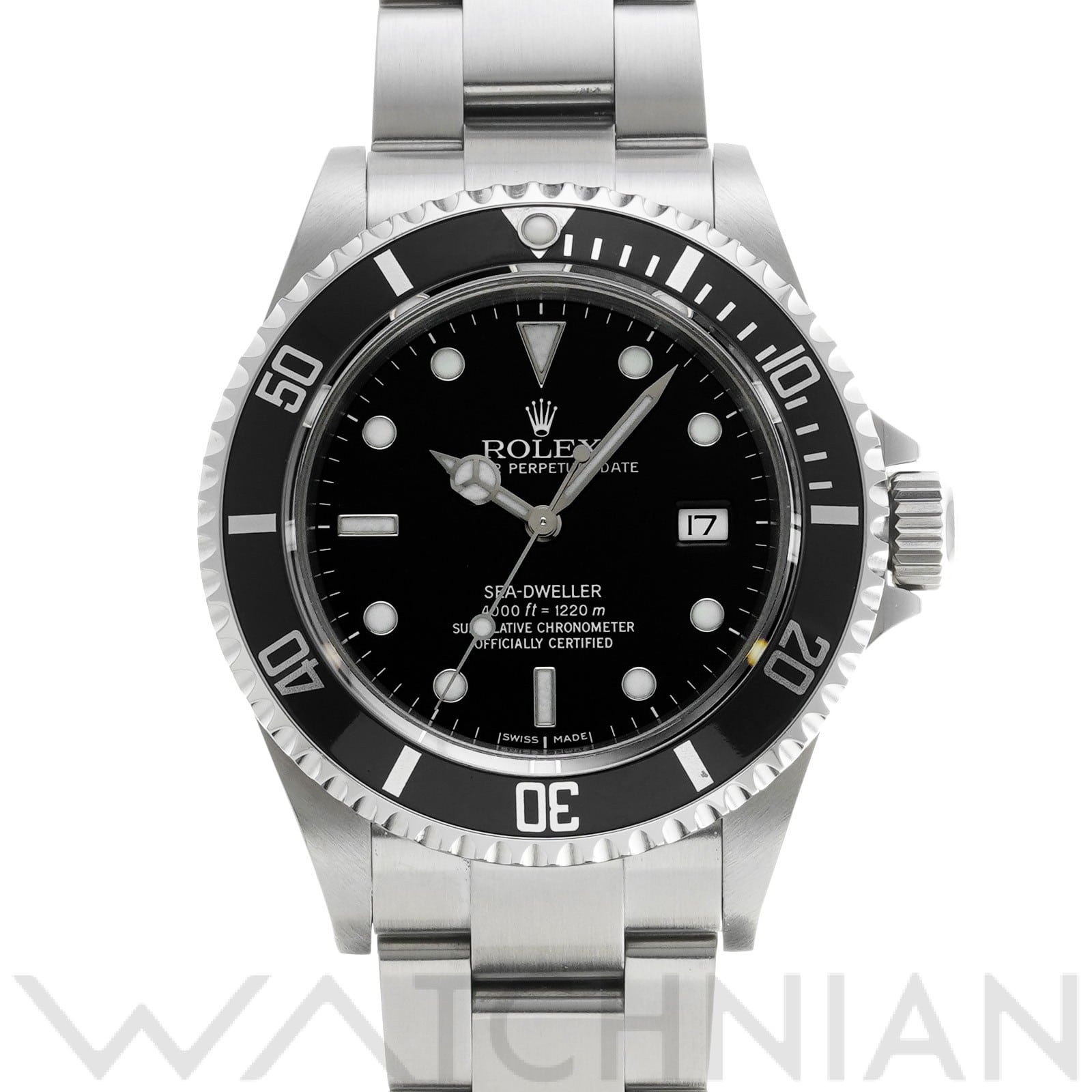 ロレックス シードゥエラー 16600 ブラック メンズ 時計 【中古】【wristwatch】