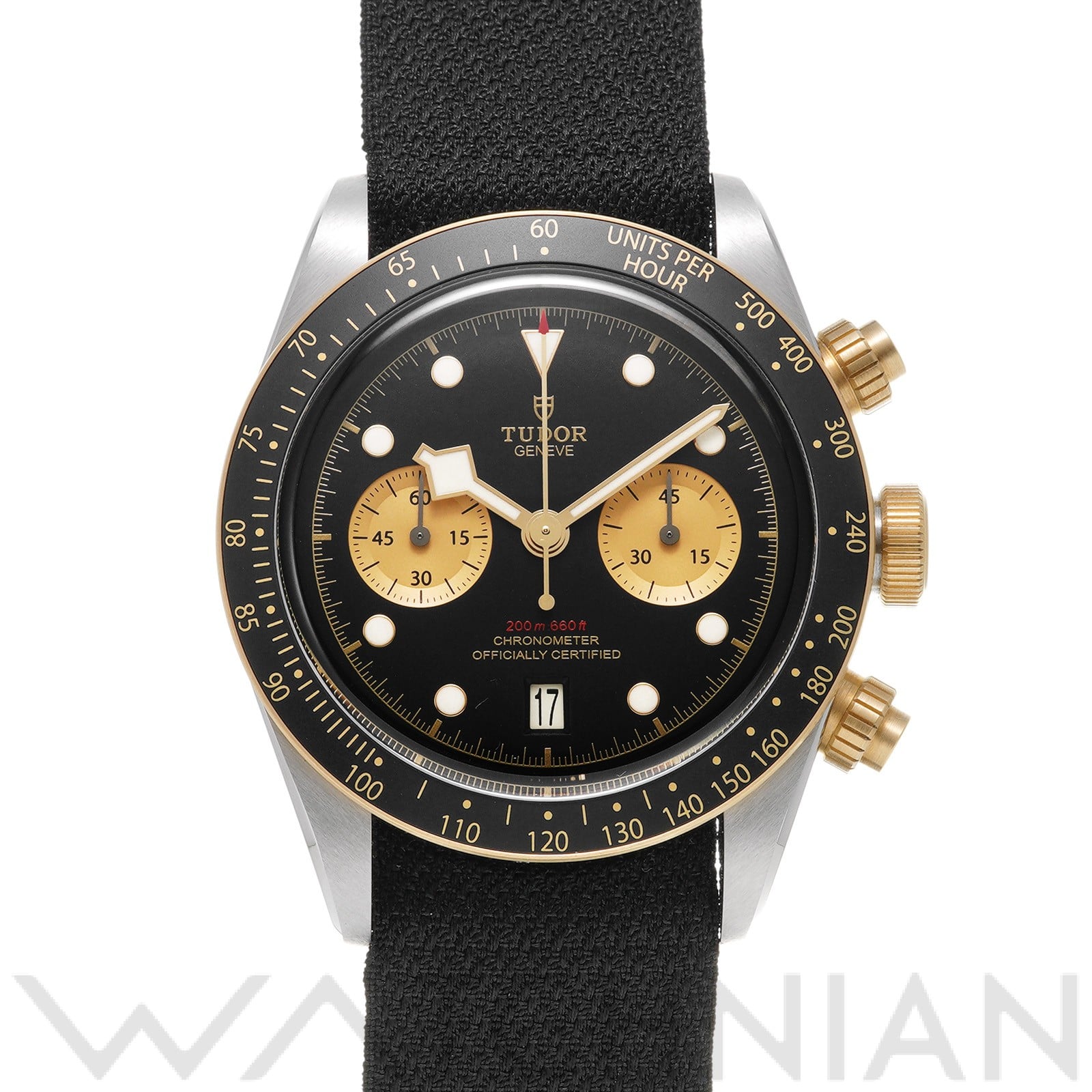 ブラックベイ クロノ S&G 79363N ブラック/ゴールド チューダー / チュードル TUDOR メンズ 【中古】