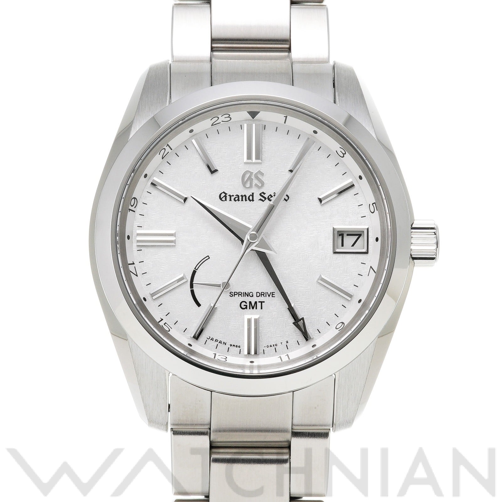 グランドセイコー / Grand Seiko ヘリテージコレクション スプリングドライブ GMT SBGE279 ホワイト メンズ 時計 【未使用】【wristwatch】
