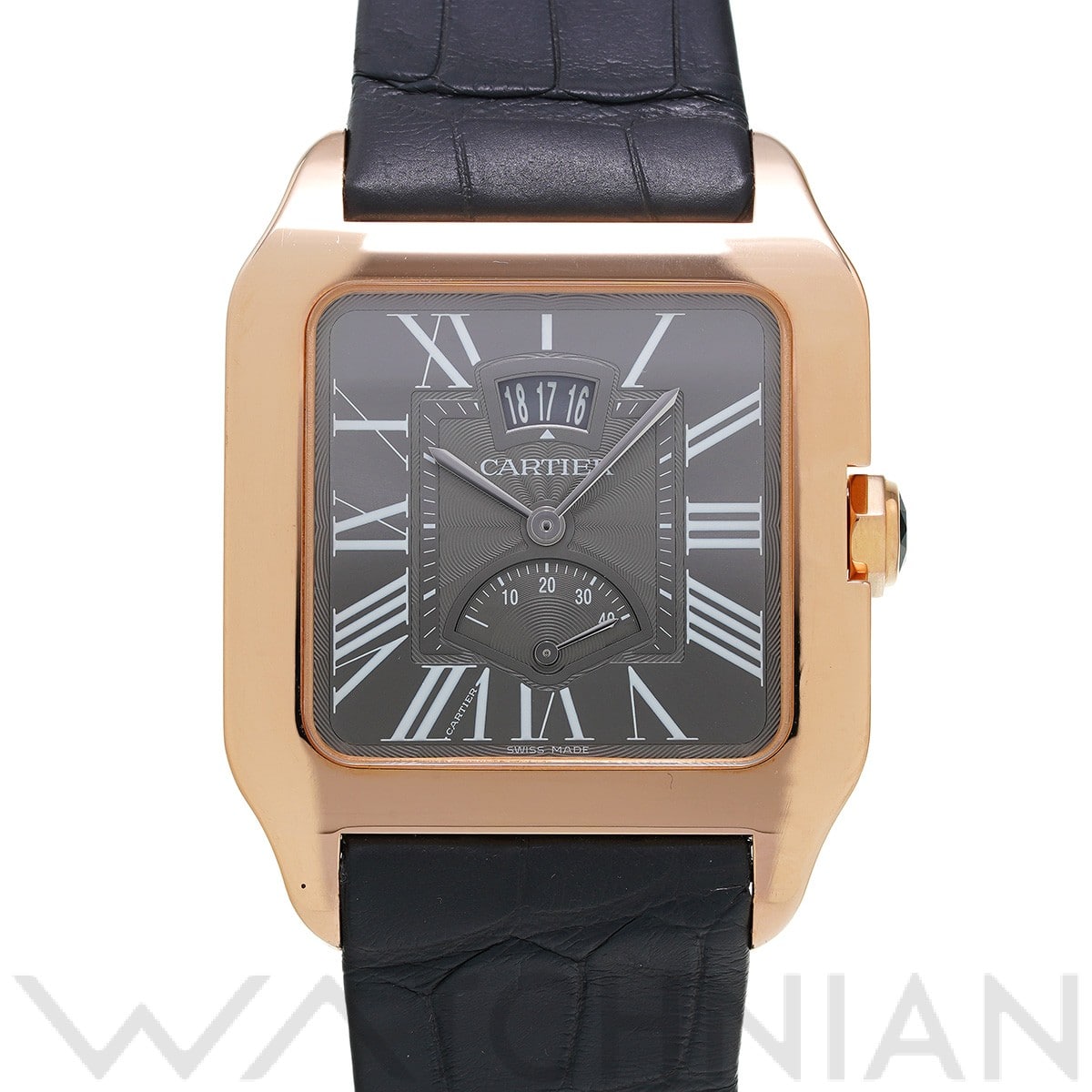 サントス デュモン W2020068 グレー カルティエ CARTIER メンズ 【中古】
