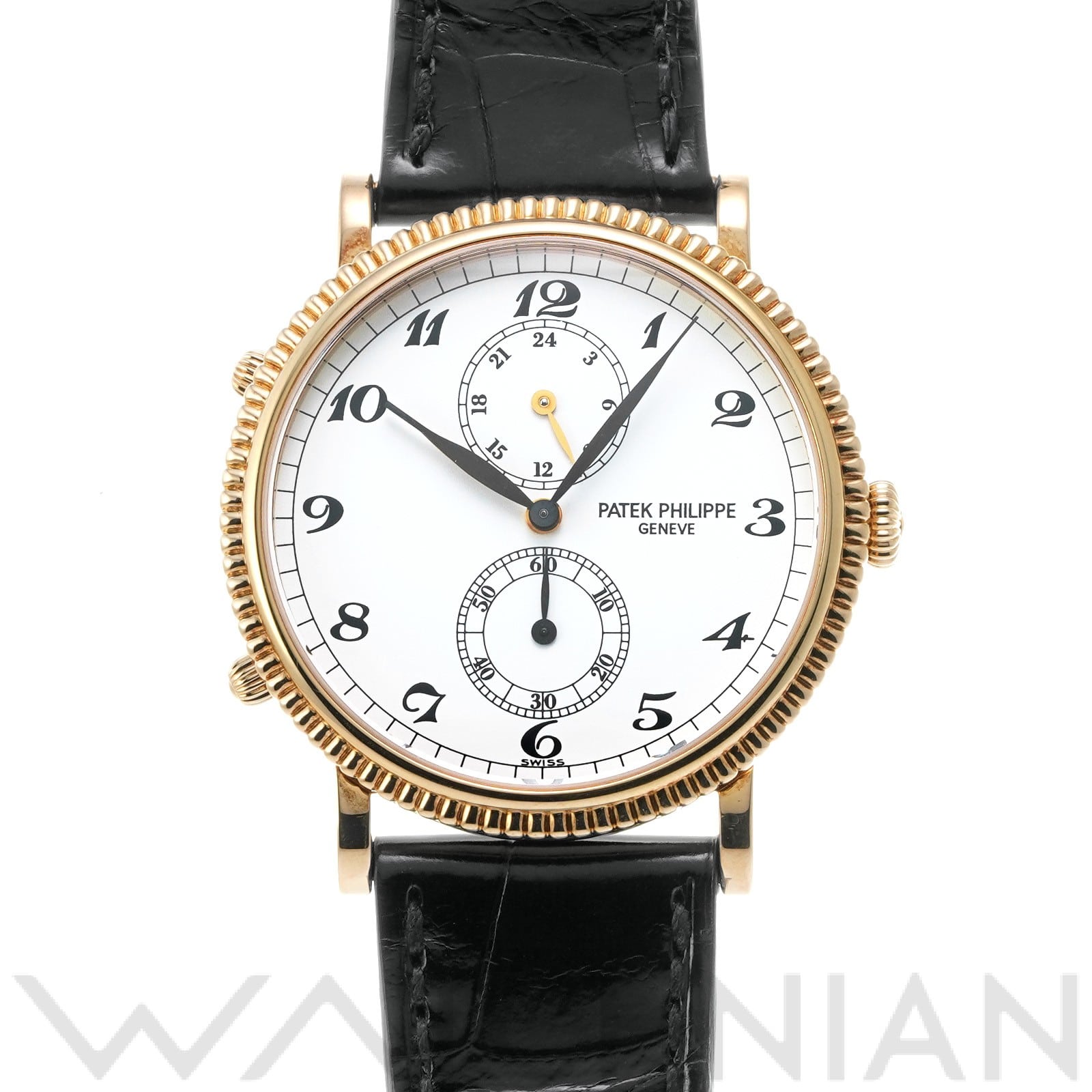 パテック フィリップ / PATEK PHILIPPE コンプリケーション トラベルタイム 5034J-001 ホワイト メンズ 時計 【中古】【wristwatch】