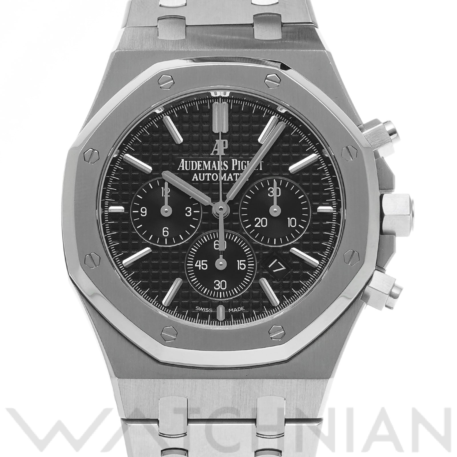 オーデマ ピゲ ロイヤルオーク クロノグラフ 26320ST.OO.1220ST.01 ブラック メンズ 時計 【中古】【wristwatch】