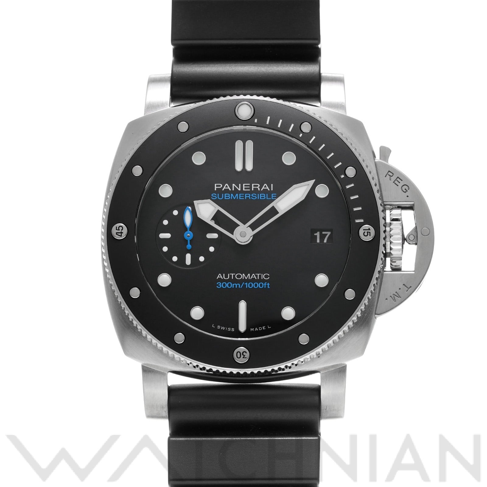 サブマーシブル PAM00683 W番(2020年製造) ブラック パネライ OFFICINE PANERAI メンズ 【中古】