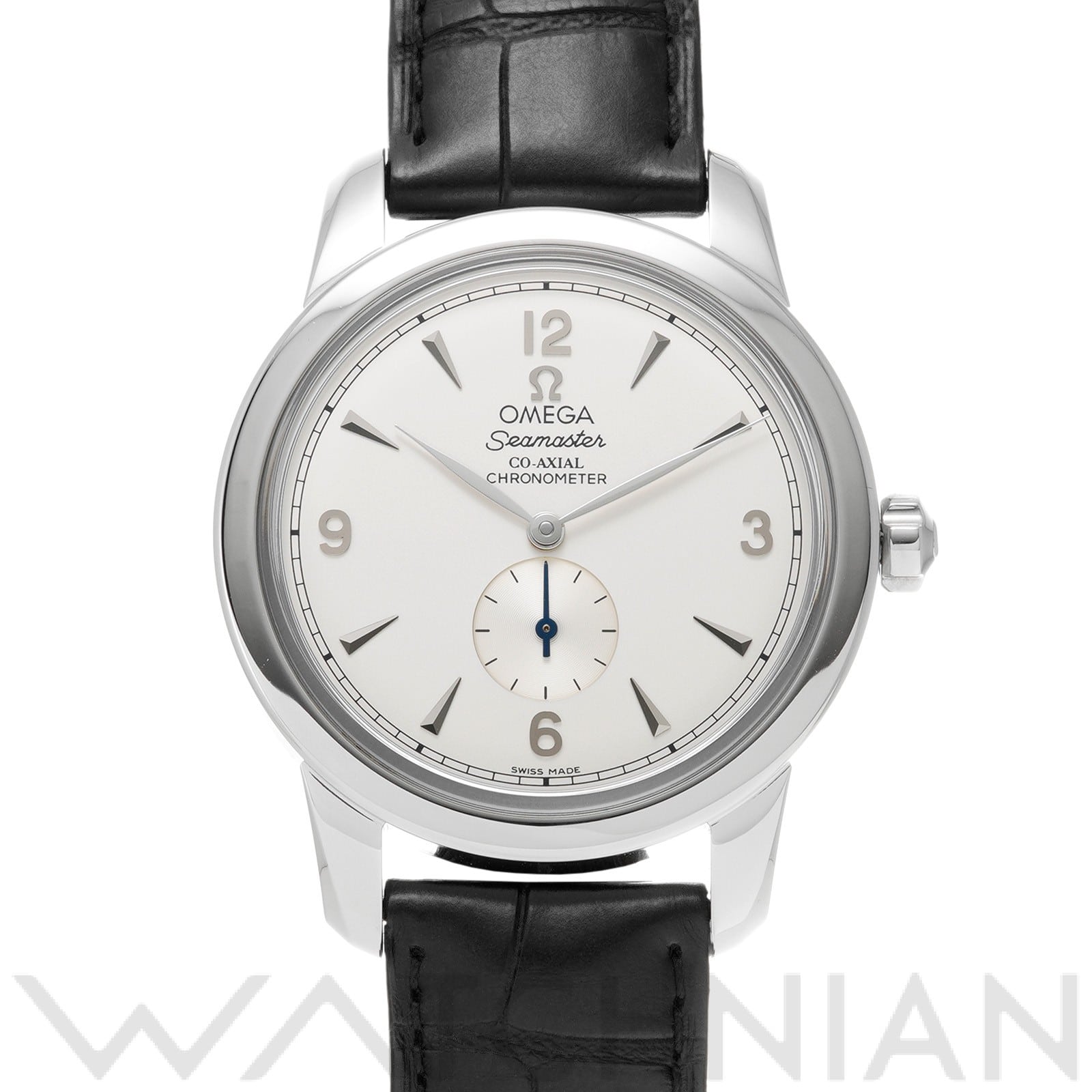 シーマスター 1948 コーアクシャル 2012 ロンドンオリンピック 522.23.39.20.02.001 シルバー オメガ OMEGA メンズ 【中古】