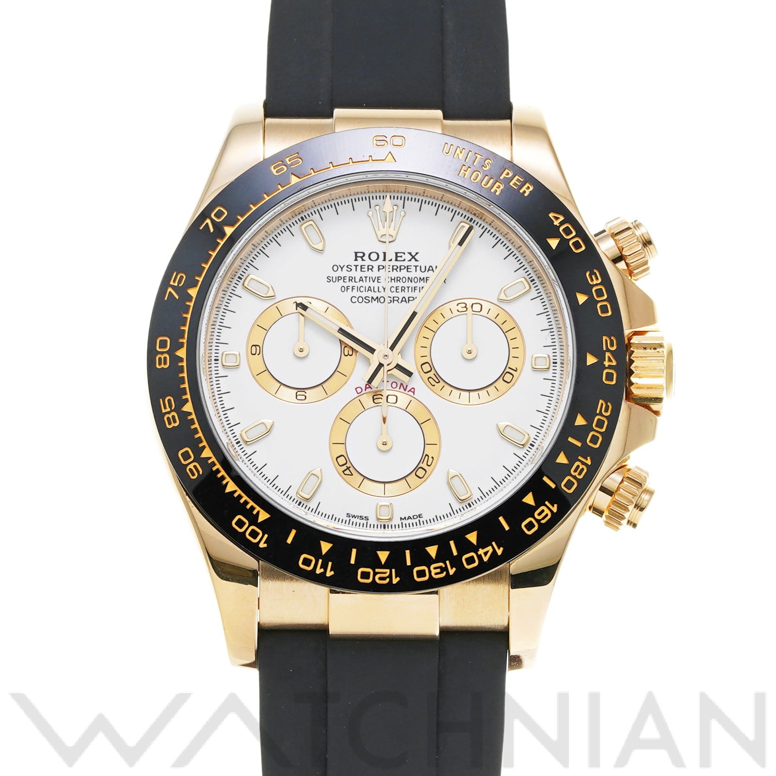 ロレックス コスモグラフ デイトナ 116518LN ホワイト メンズ 時計 【中古】【wristwatch】