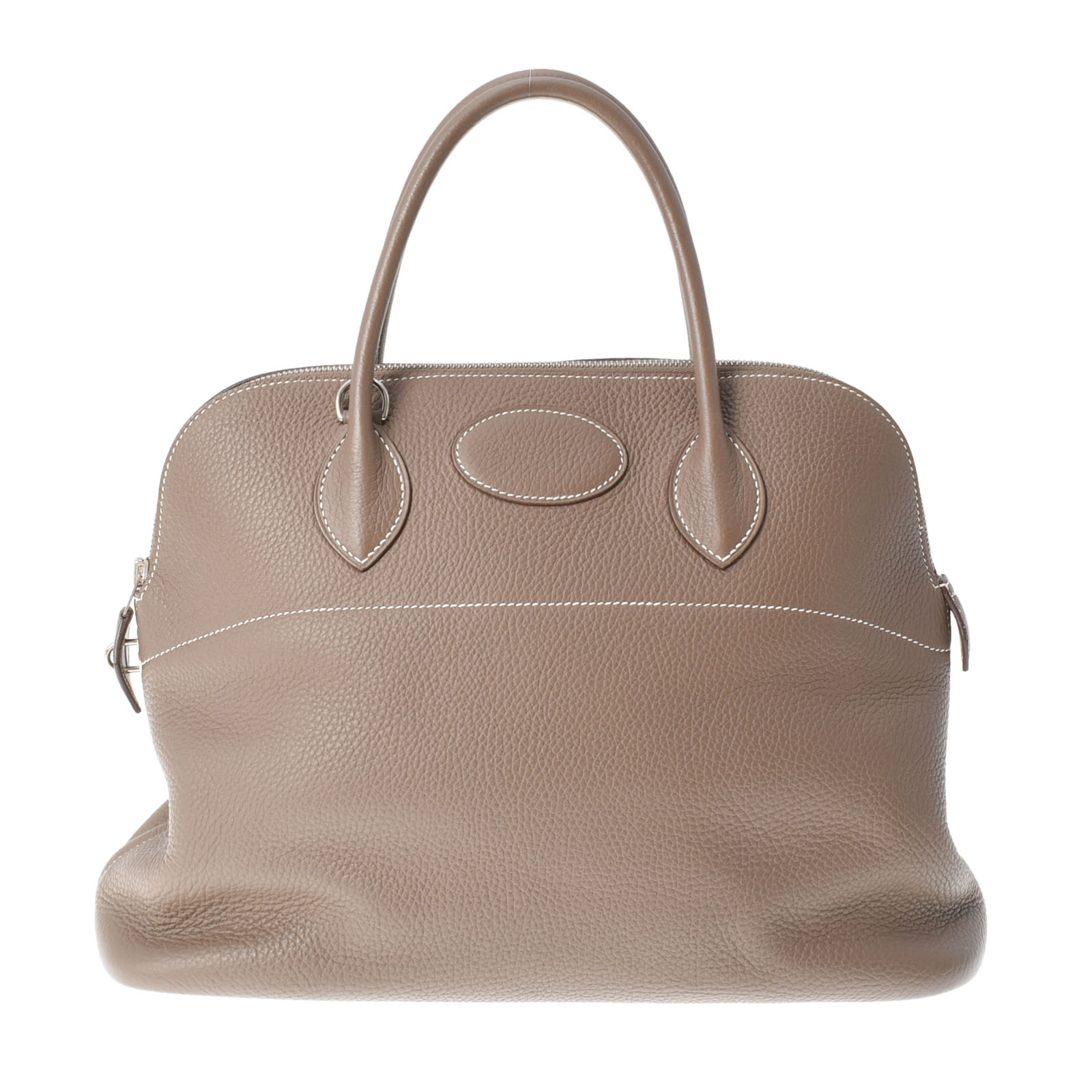 ボリード 35 エトゥープ/パラジウム金具 トリヨンクレマンス HERMES エルメス ユニセックス 【中古】