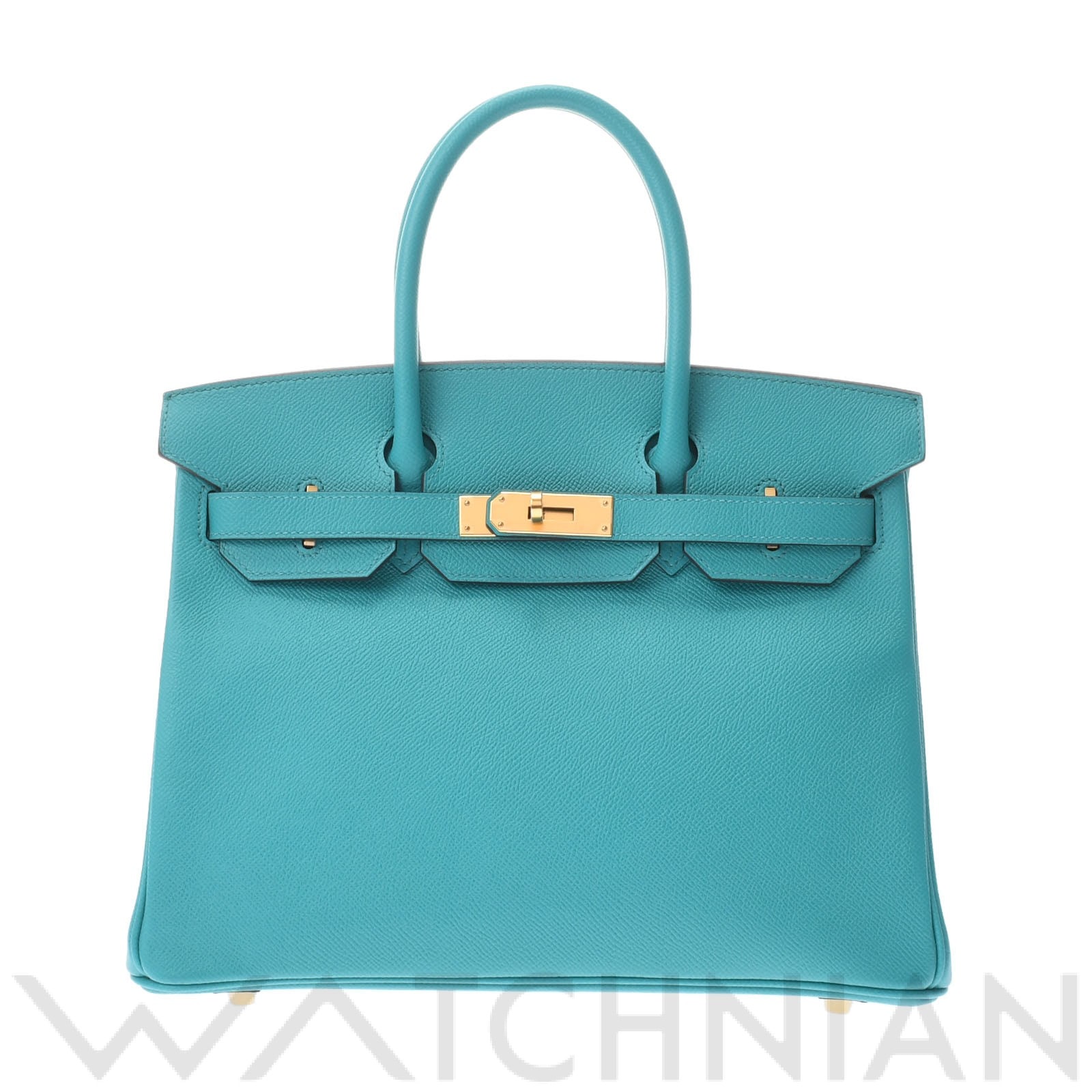エルメス / HERMES バーキン 30 ブルーパオン/ゴールド金具 ヴォーエプソン レディース バッグ 【中古】【bag】