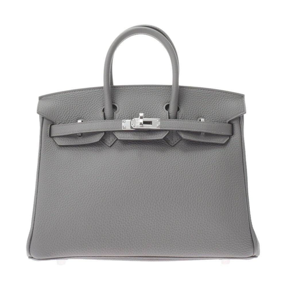 エルメス / HERMES バーキン 25 エタン/パラジウム金具 トゴ レディース バッグ 【未使用】【bag】
