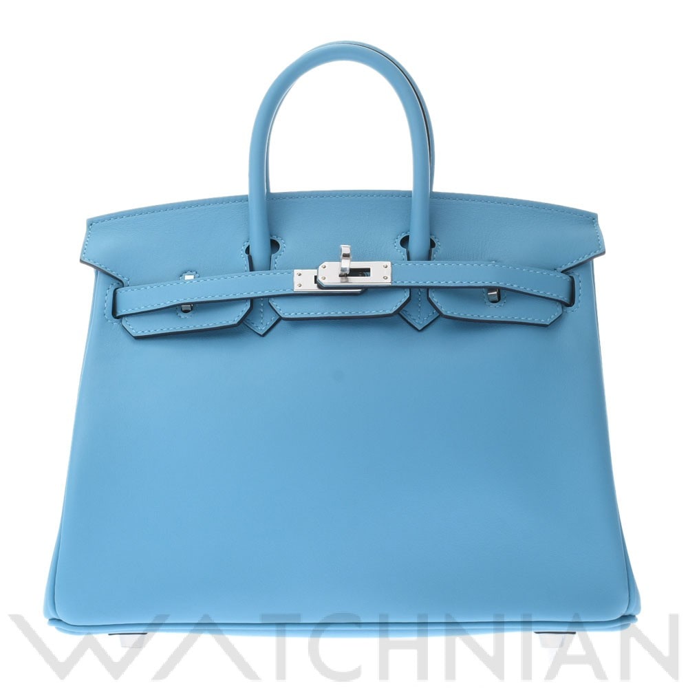 エルメス / HERMES バーキン 25 ブルーノール/パラジウム金具 ヴォースイフト レディース バッグ 【未使用】【bag】