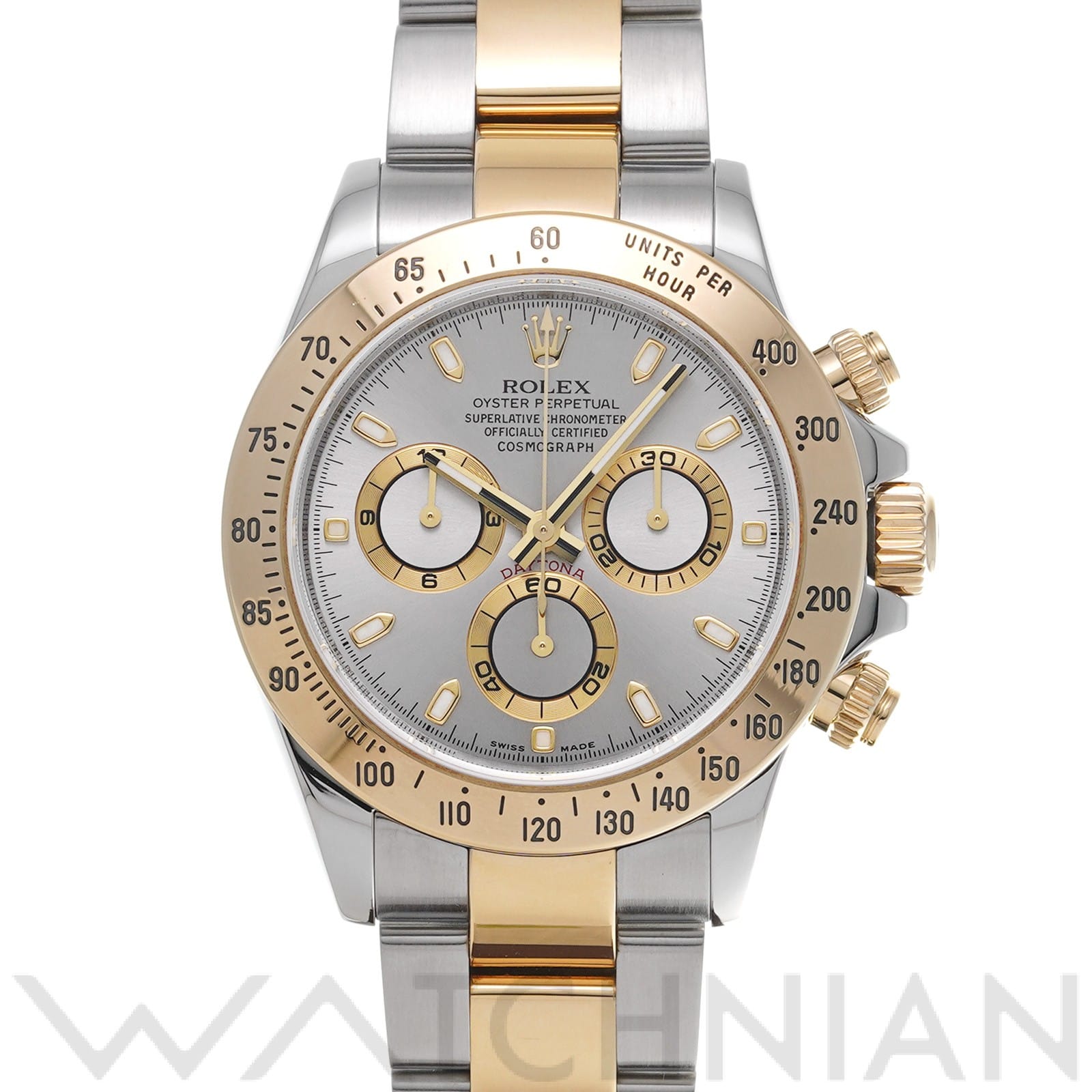 ロレックス コスモグラフ デイトナ 116523 グレー メンズ 時計 【中古】【wristwatch】