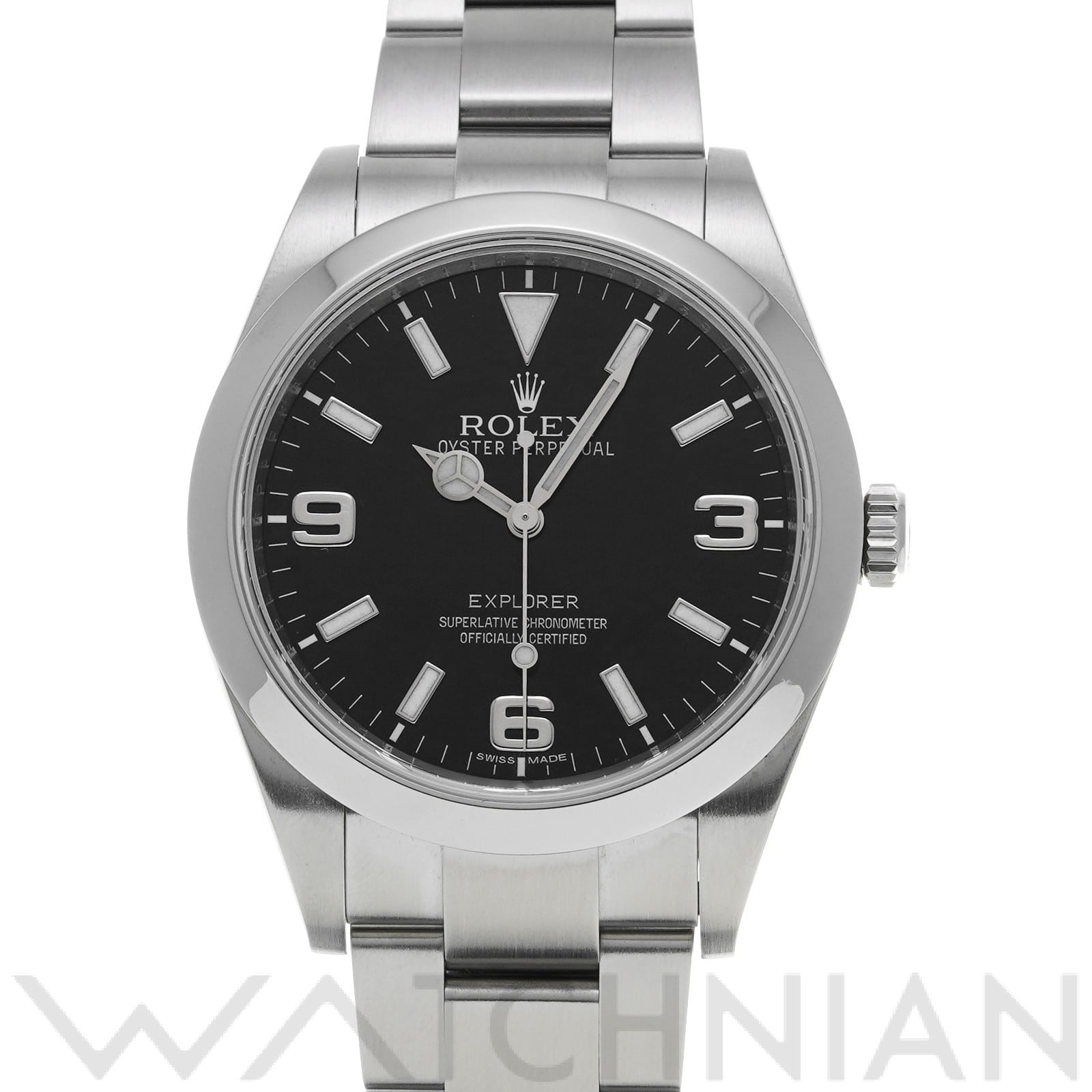 ロレックス エクスプローラー 214270 ブラック メンズ 時計 【中古】【wristwatch】