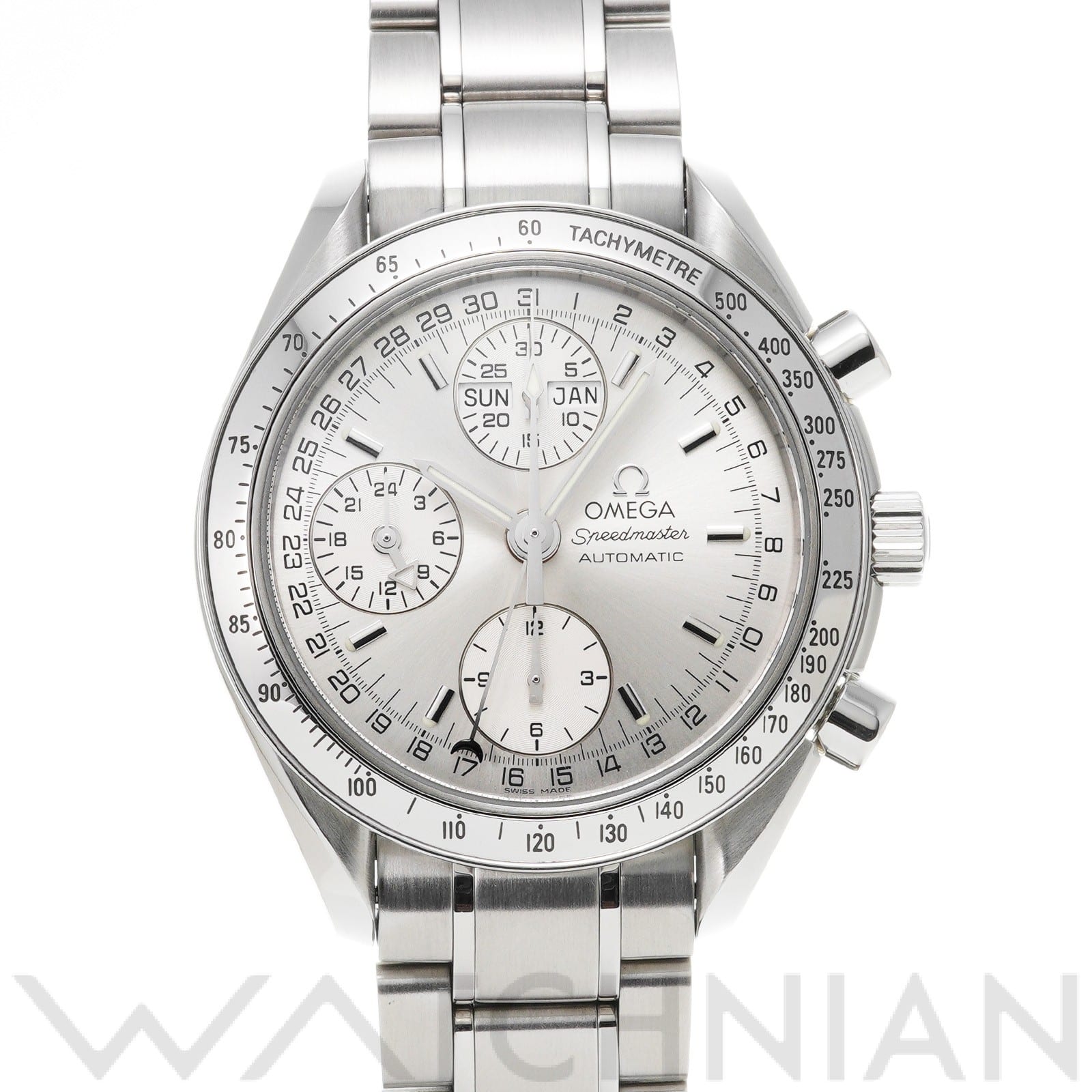 オメガ / OMEGA スピードマスター トリプルカレンダー 3523.30 シルバー メンズ 時計 【中古】【wristwatch】