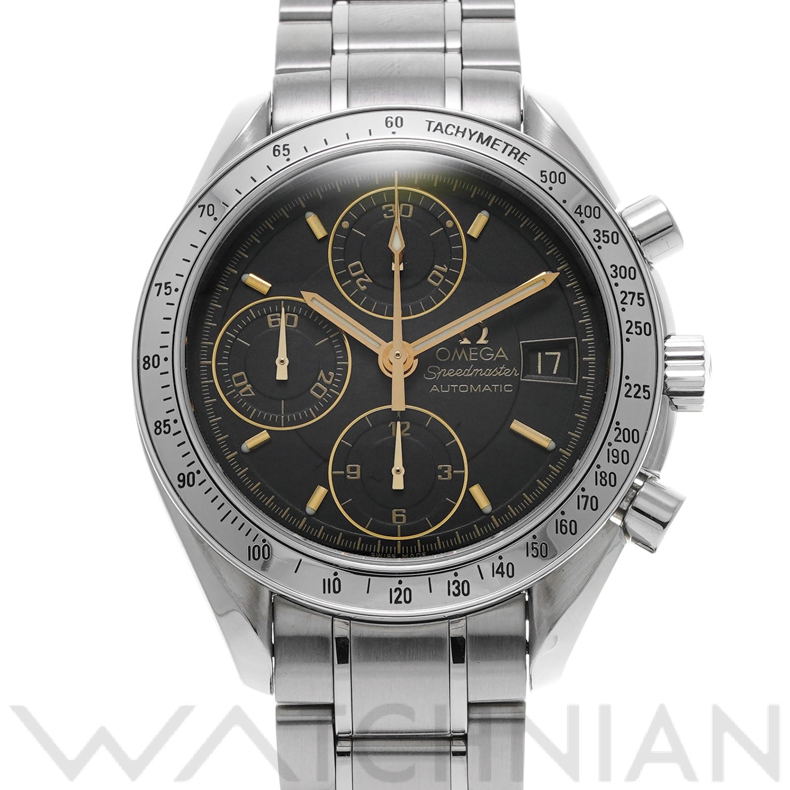 オメガ / OMEGA スピードマスター デイト 日本限定 3513.54 ブラック メンズ 時計 【中古】【wristwatch】