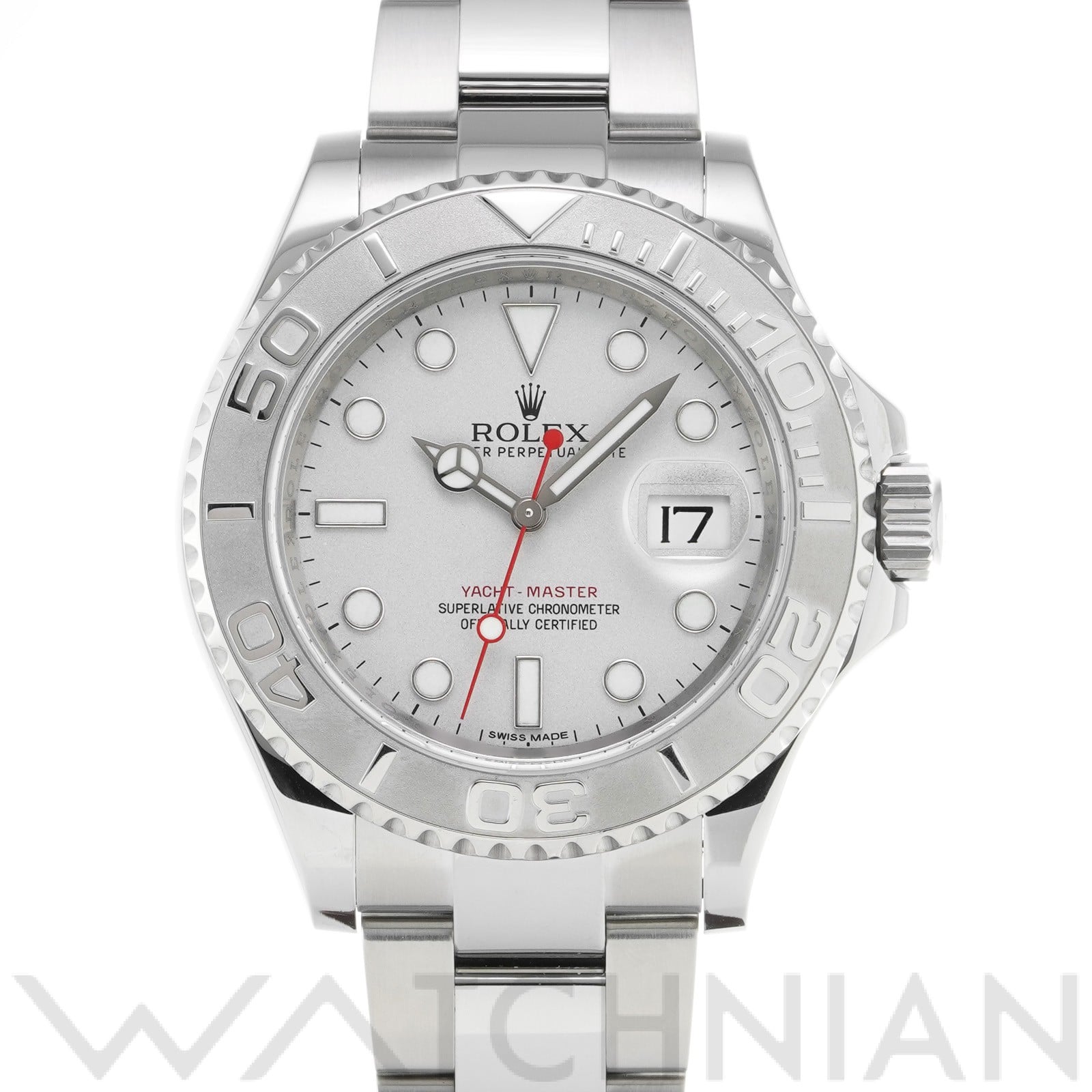 ヨットマスター 40 116622 ランダムシリアル グレー ロレックス ROLEX メンズ 【中古】