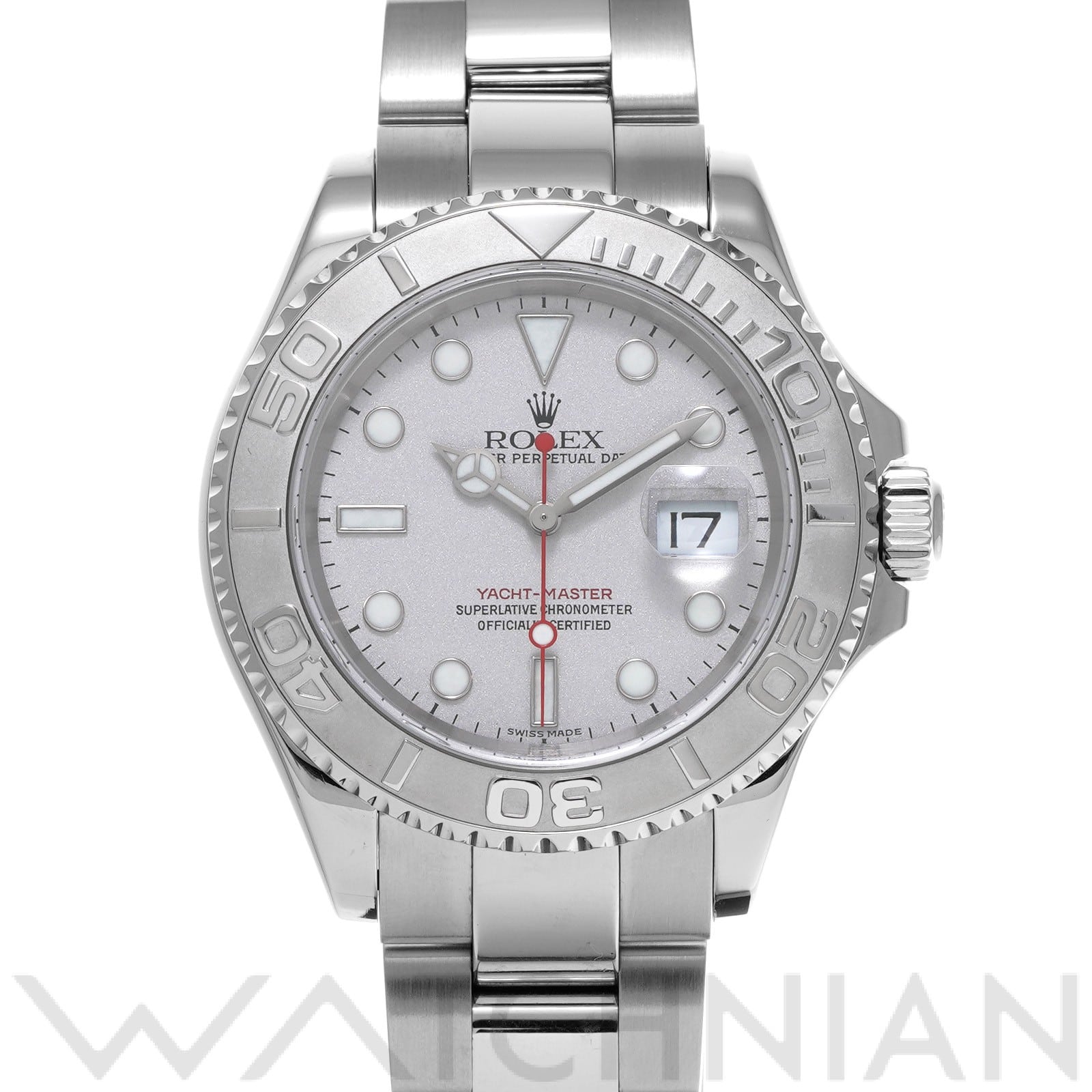 ロレックス / ROLEX ヨットマスター ロレジウム 16622 グレー メンズ 時計 【中古】【wristwatch】