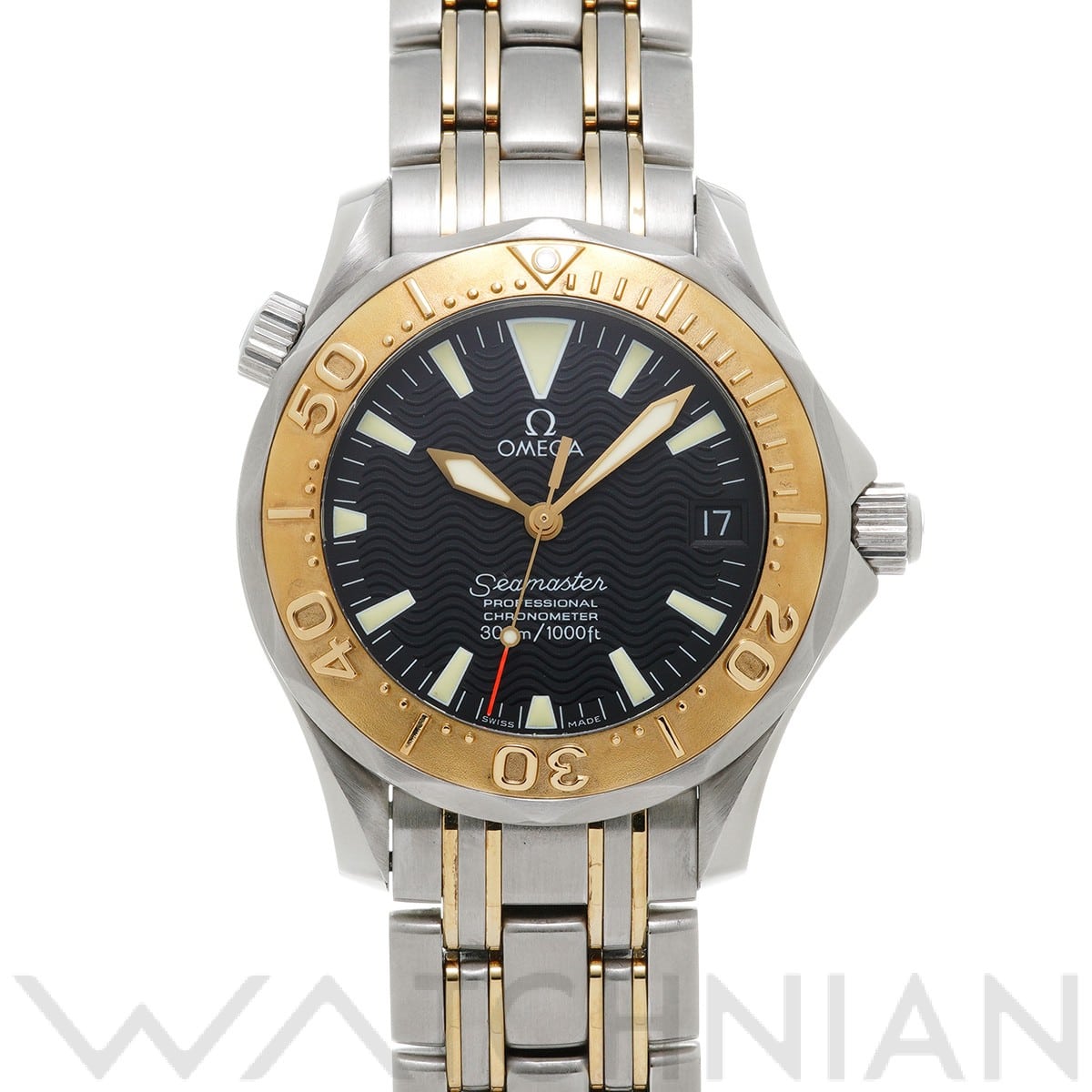 オメガ / OMEGA シーマスター 300 ミッドサイズ 2453.50 ブラック ユニセックス 時計 【中古】【wristwatch】